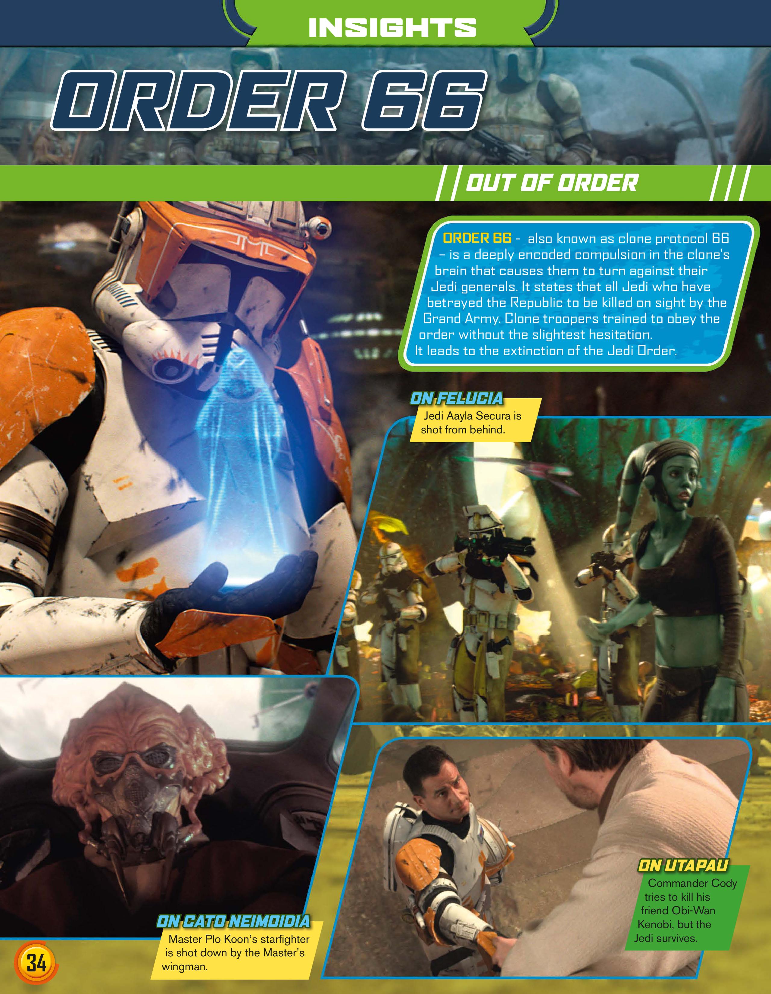 Read online Star Wars Jedi Master Magazine comic -  Issue #3 - 34