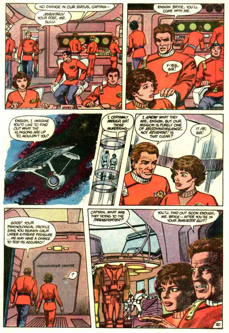 Read online Star Trek (1984) comic -  Issue #1 - 21