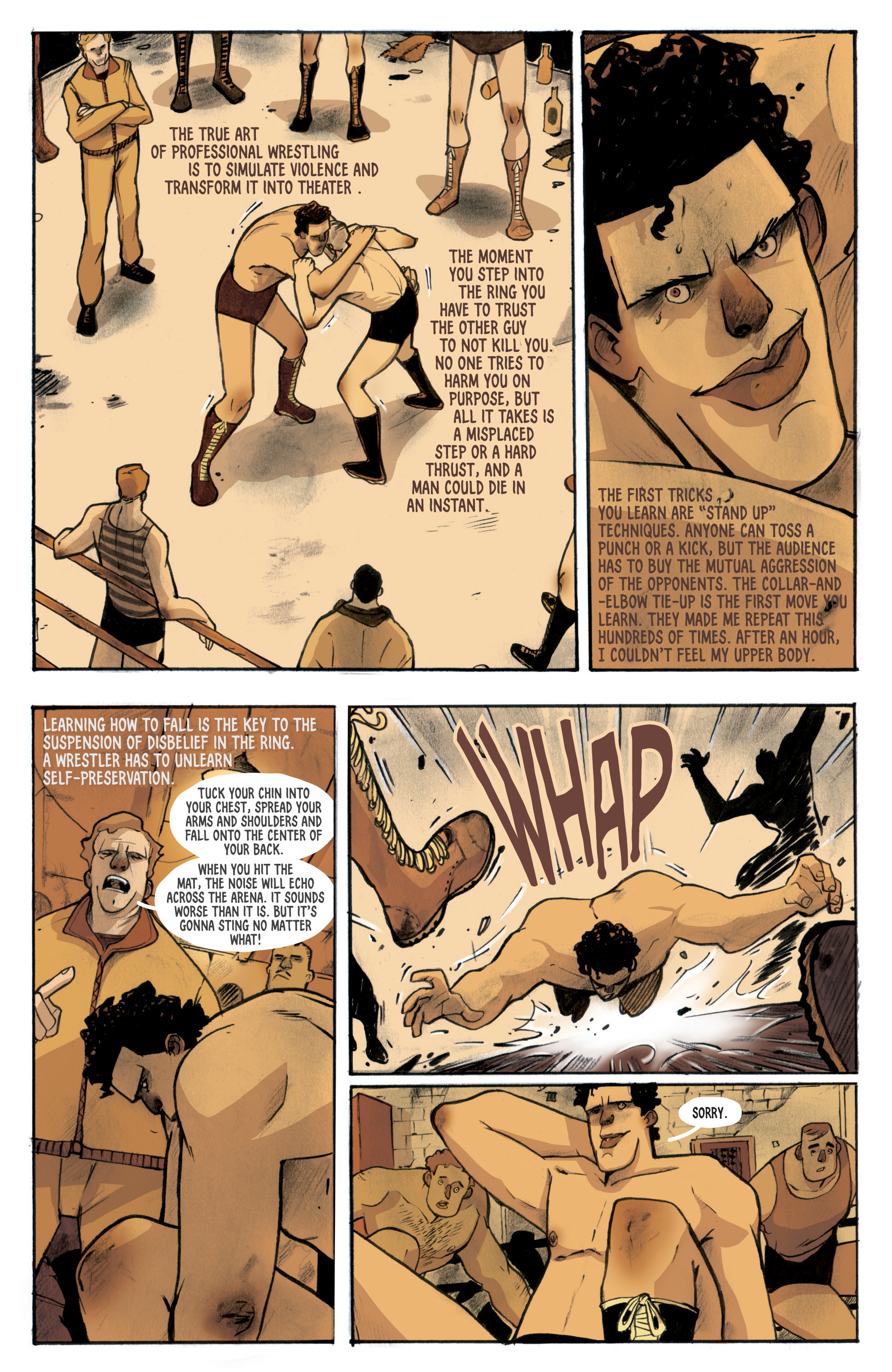 Read online Andre the Giant: Closer To Heaven comic -  Issue # TPB - 13
