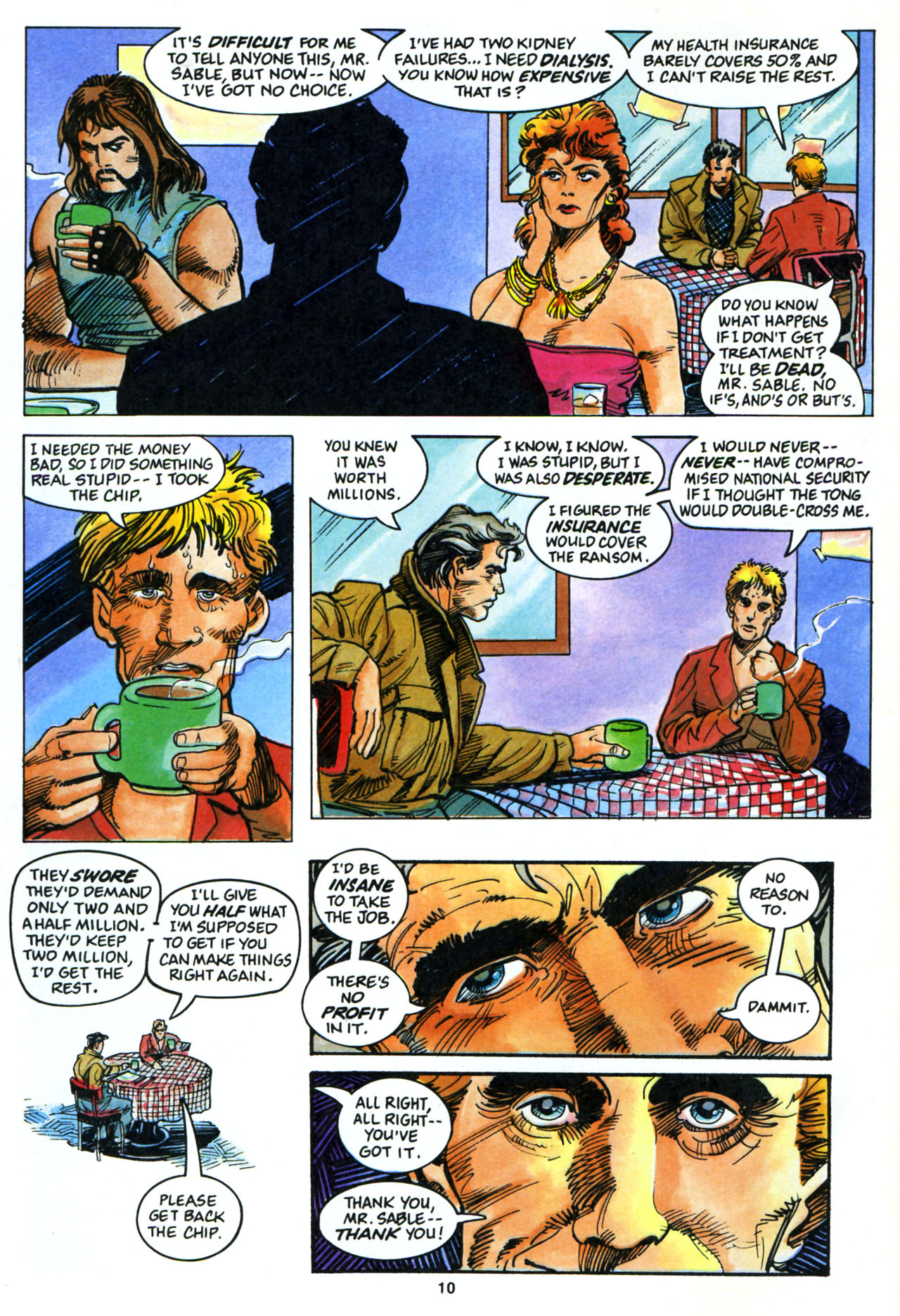 Read online Sable comic -  Issue #5 - 12