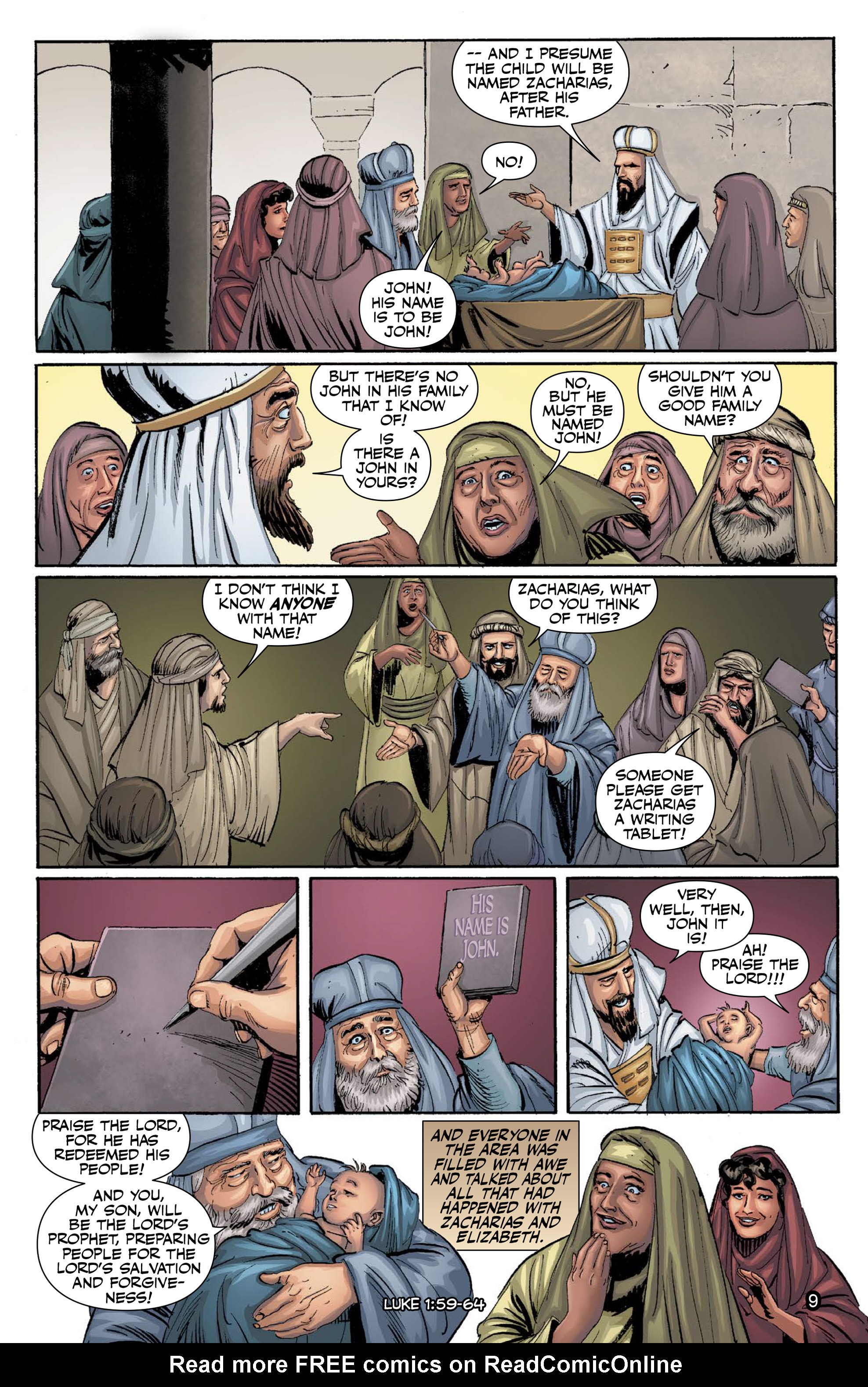 Read online The Kingstone Bible comic -  Issue #9 - 13