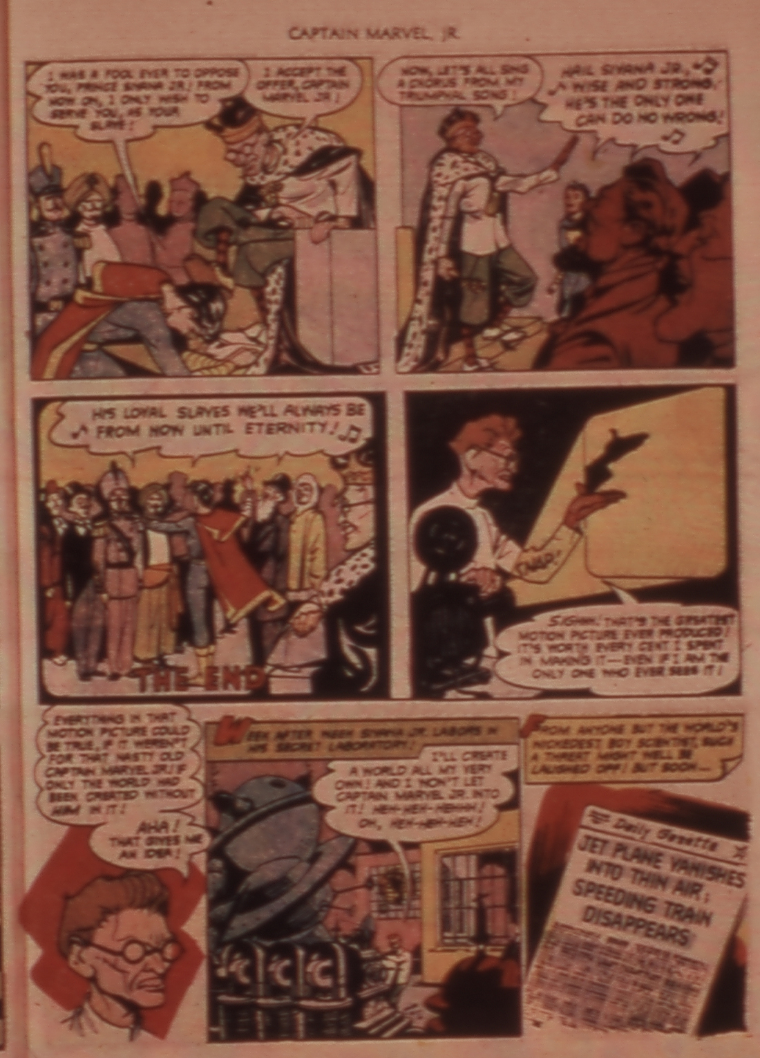 Read online Captain Marvel, Jr. comic -  Issue #112 - 29