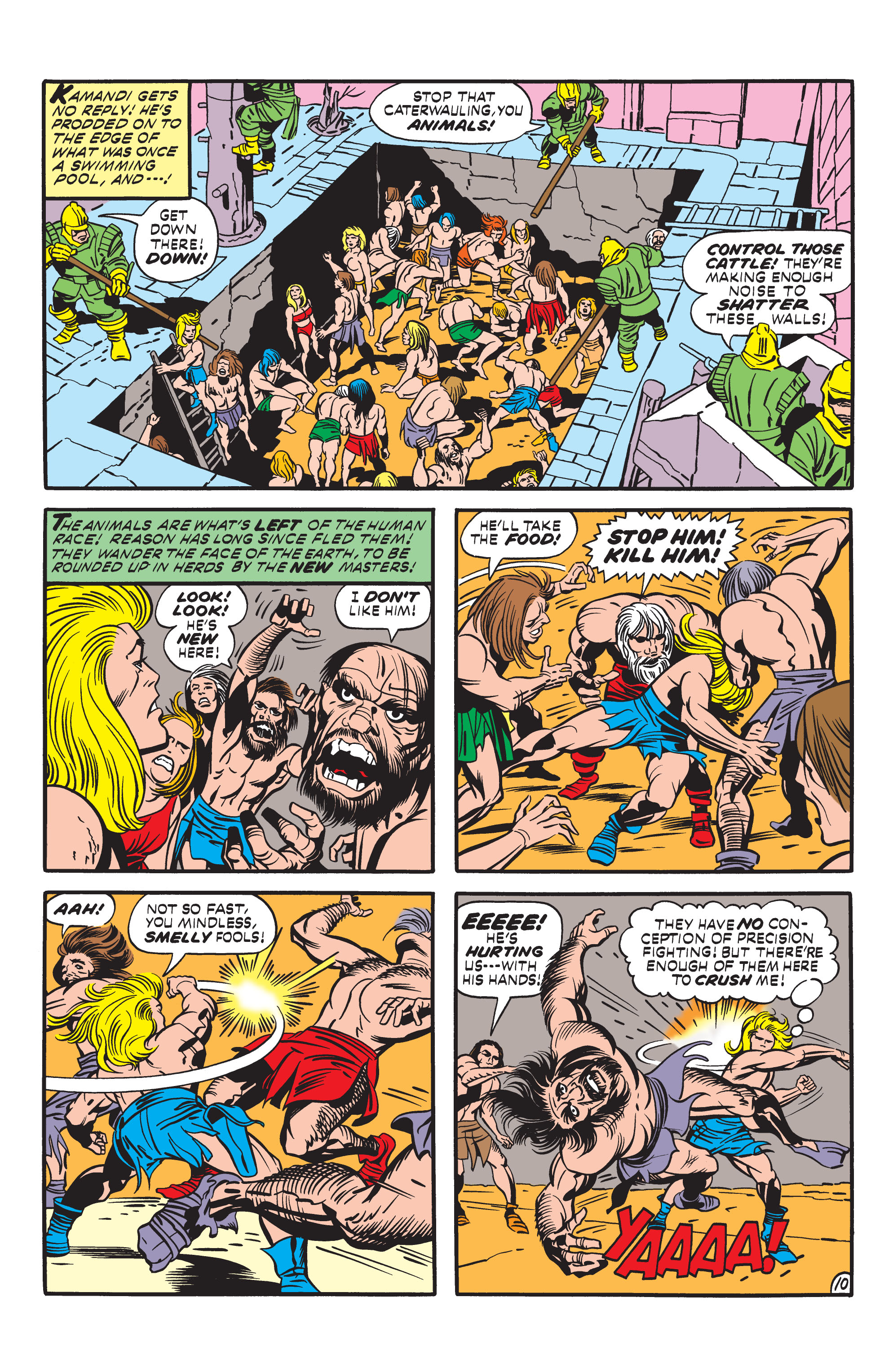 Read online Kamandi, The Last Boy On Earth comic -  Issue #4 - 10