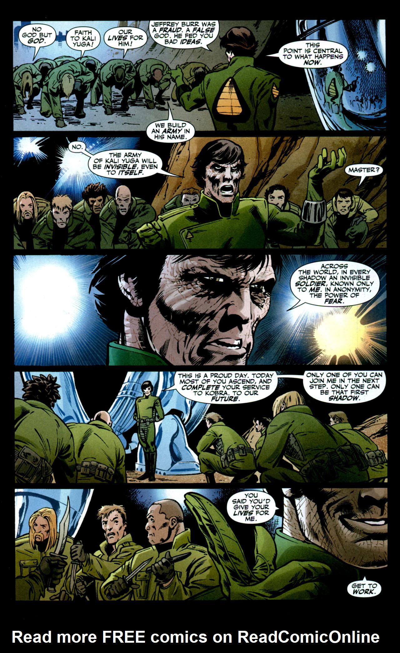 Read online Faces of Evil: Kobra comic -  Issue # Full - 12