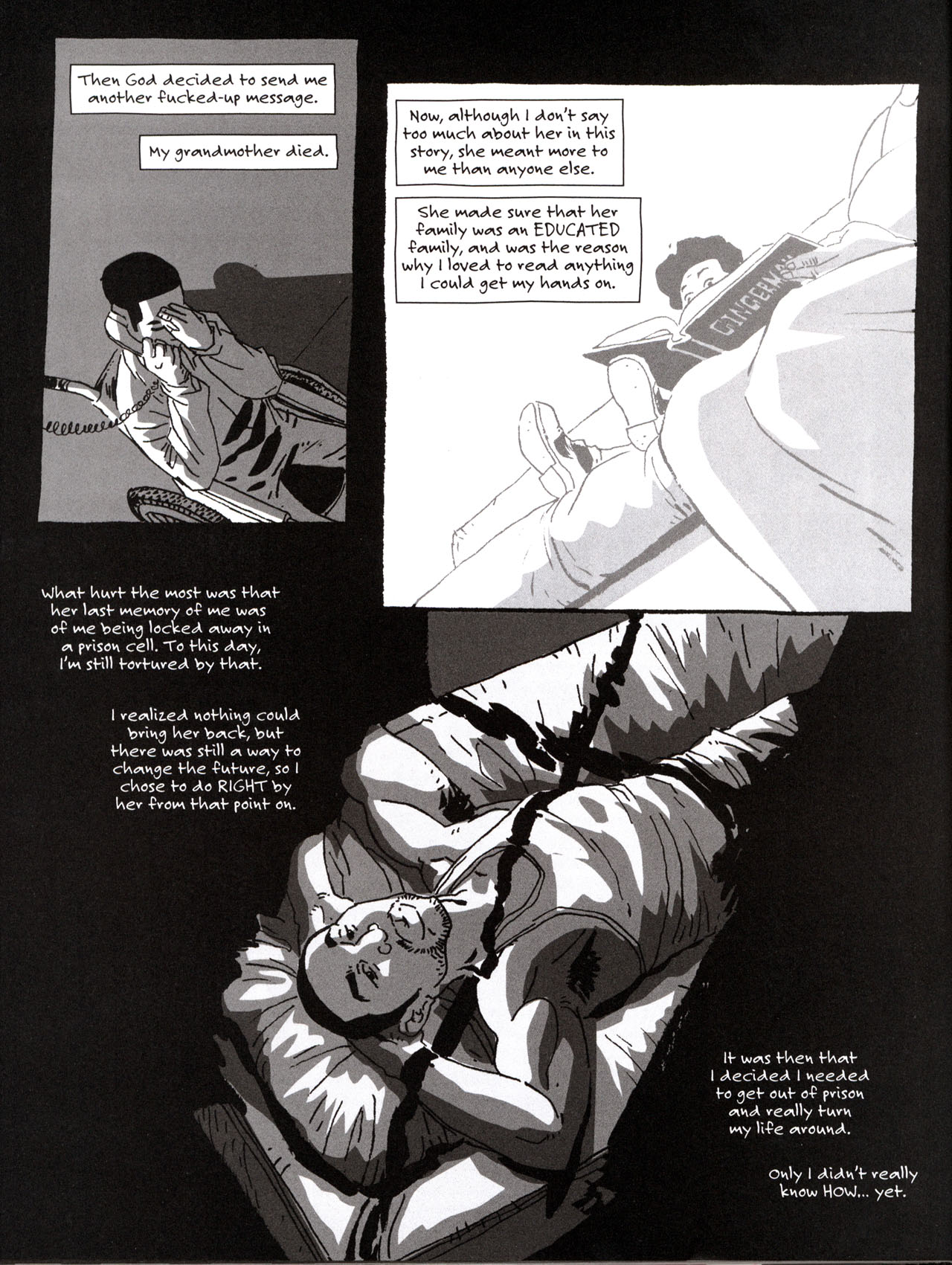 Read online Sentences: The Life of M.F. Grimm comic -  Issue # TPB - 105