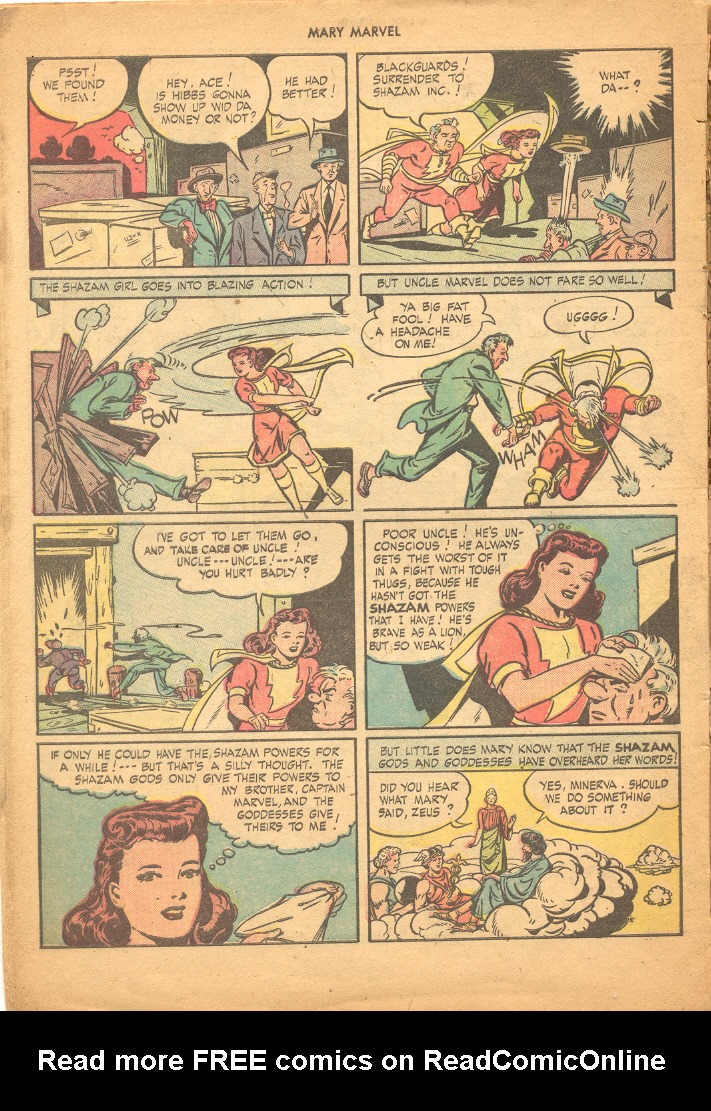 Read online Mary Marvel comic -  Issue #28 - 28