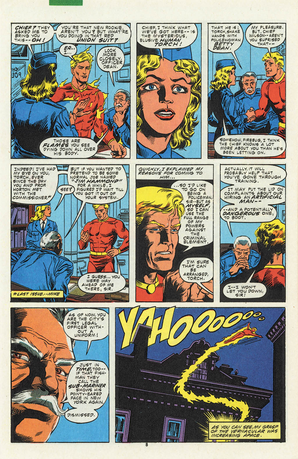 Read online The Saga of the Original Human Torch comic -  Issue #2 - 7