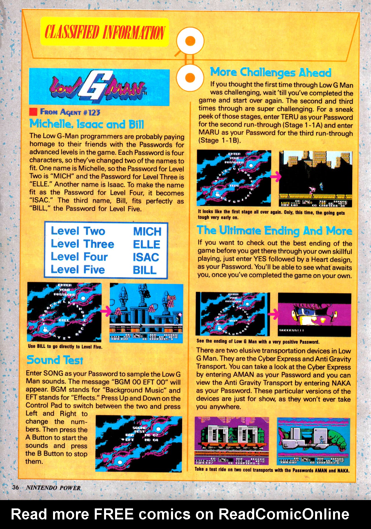Read online Nintendo Power comic -  Issue #26 - 39