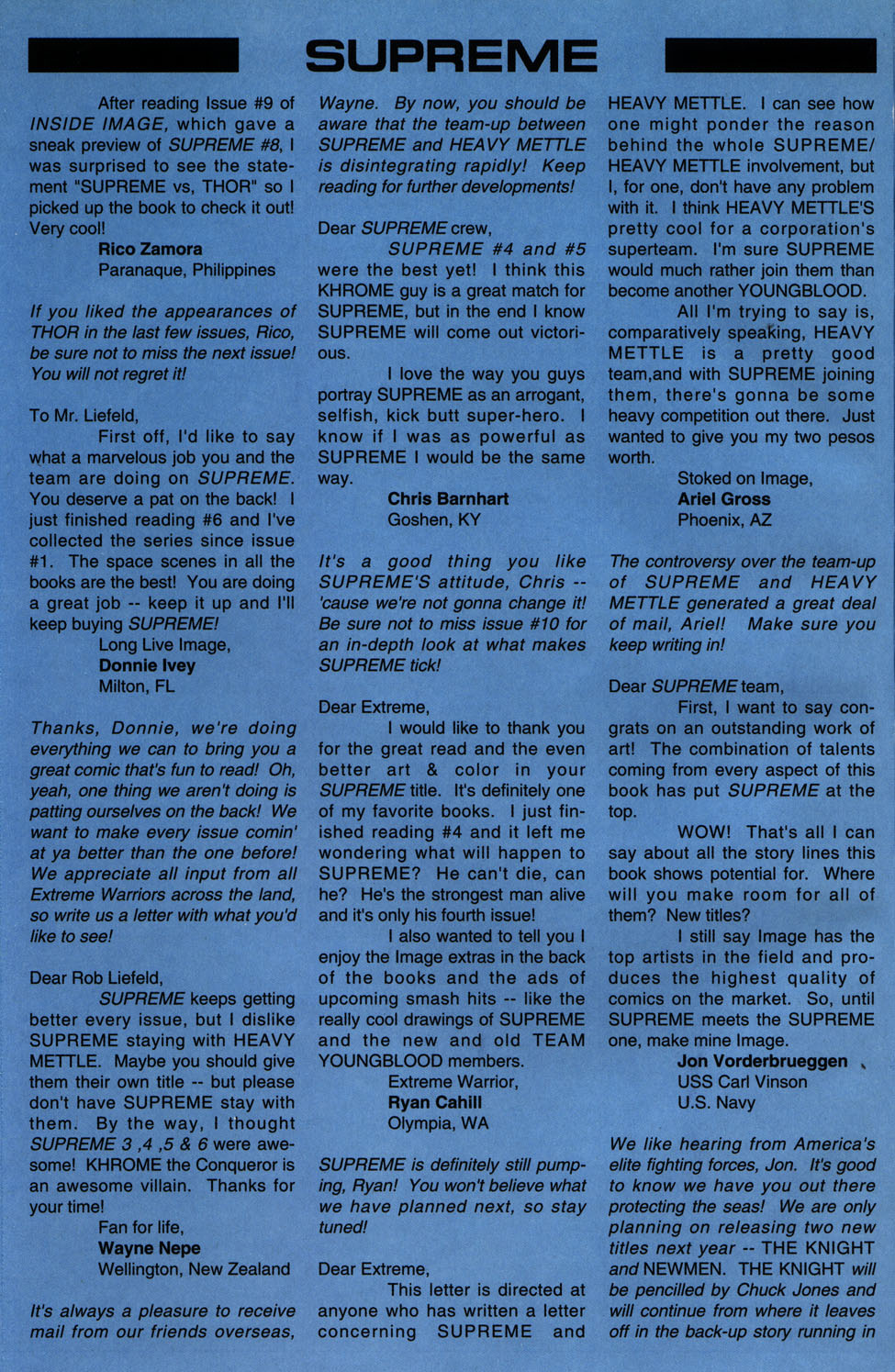 Read online Supreme (1992) comic -  Issue #7 - 29