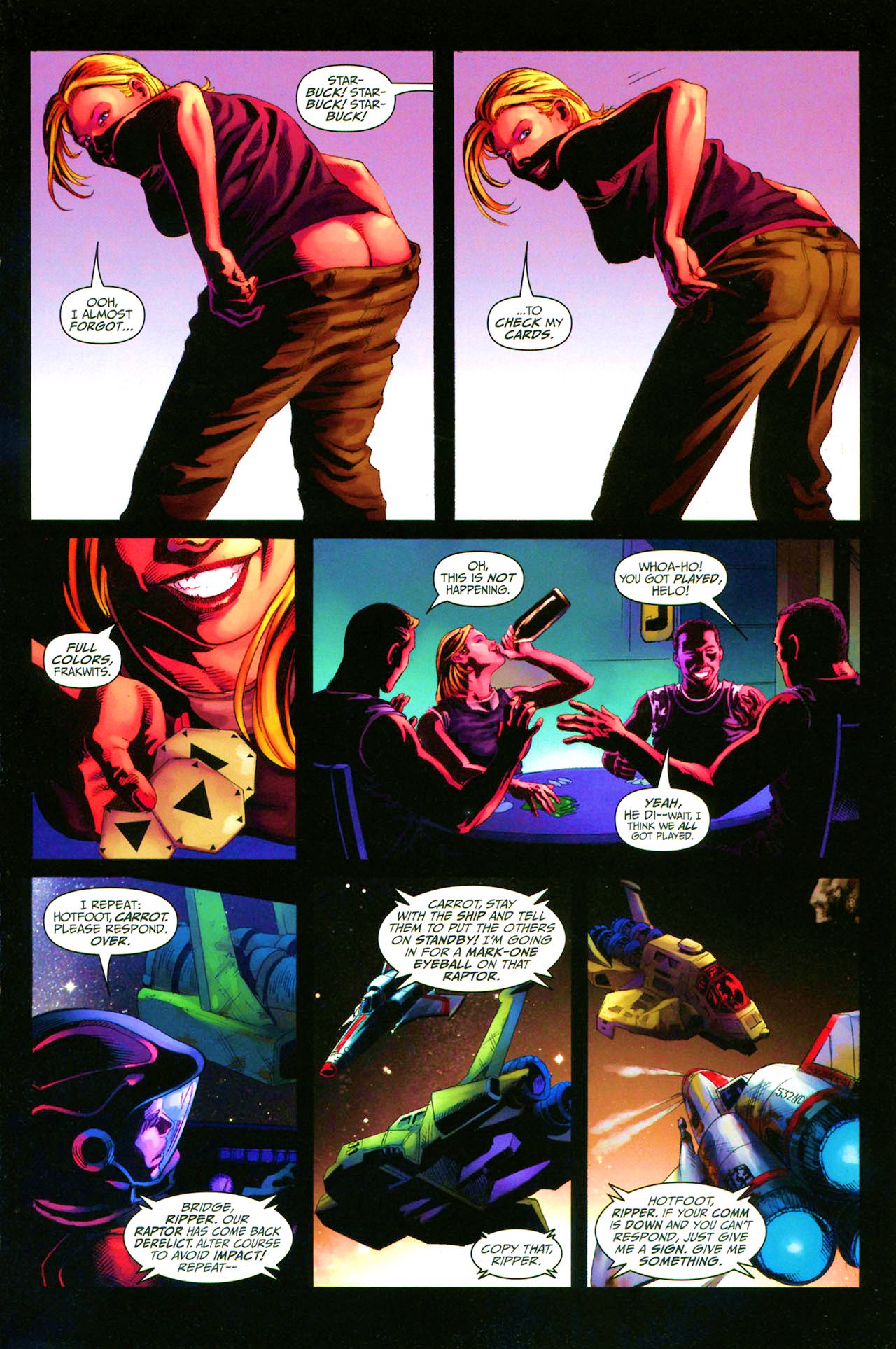 Read online Battlestar Galactica: Season Zero comic -  Issue #3 - 16