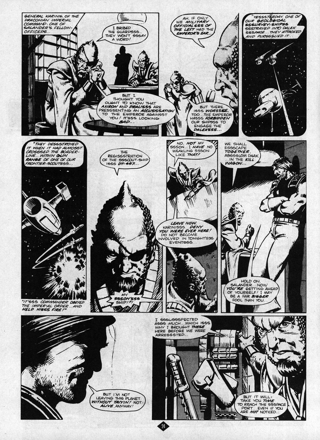 Read online Captain Britain (1985) comic -  Issue #7 - 24
