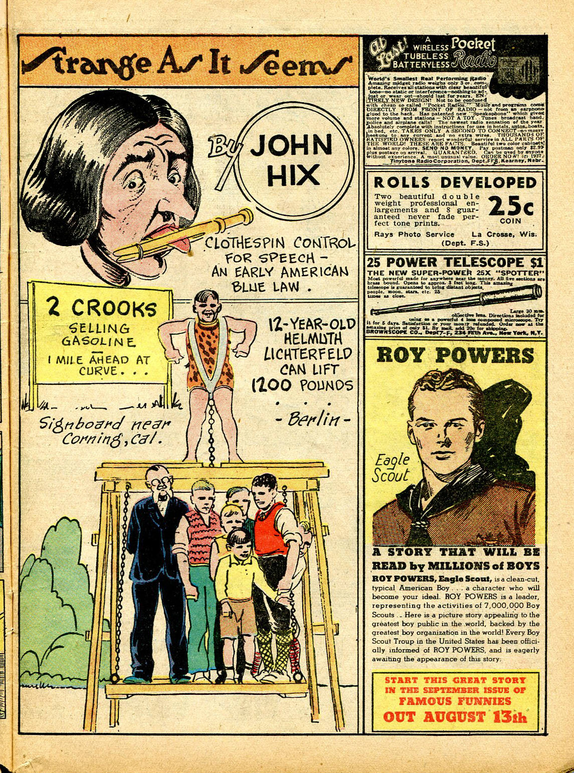 Read online Famous Funnies comic -  Issue #37 - 11
