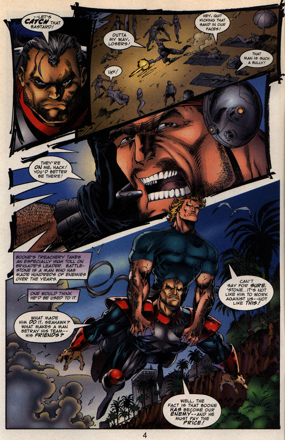 Read online Brigade (1993) comic -  Issue #14 - 6