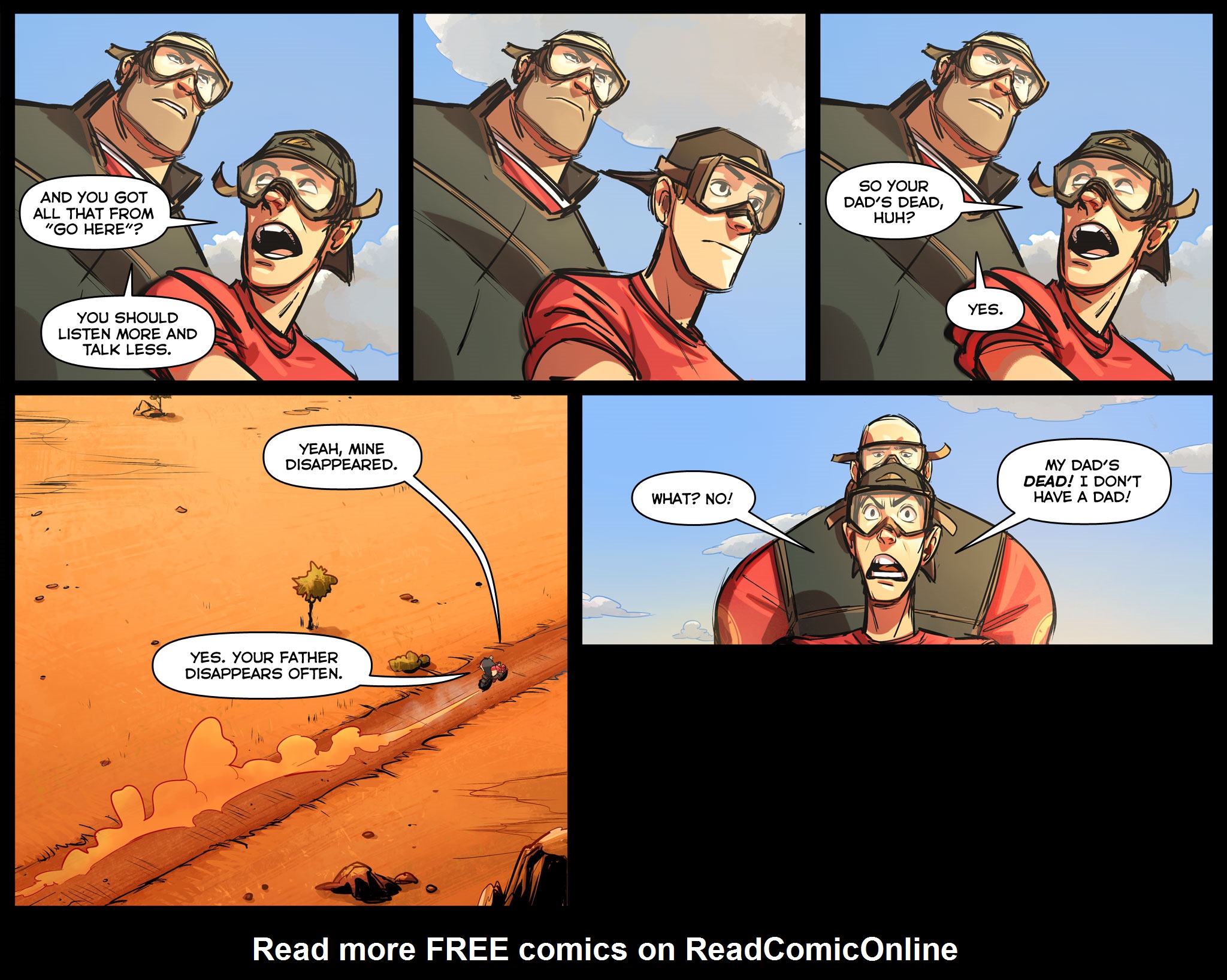 Read online Team Fortress 2 comic -  Issue #4 - 18