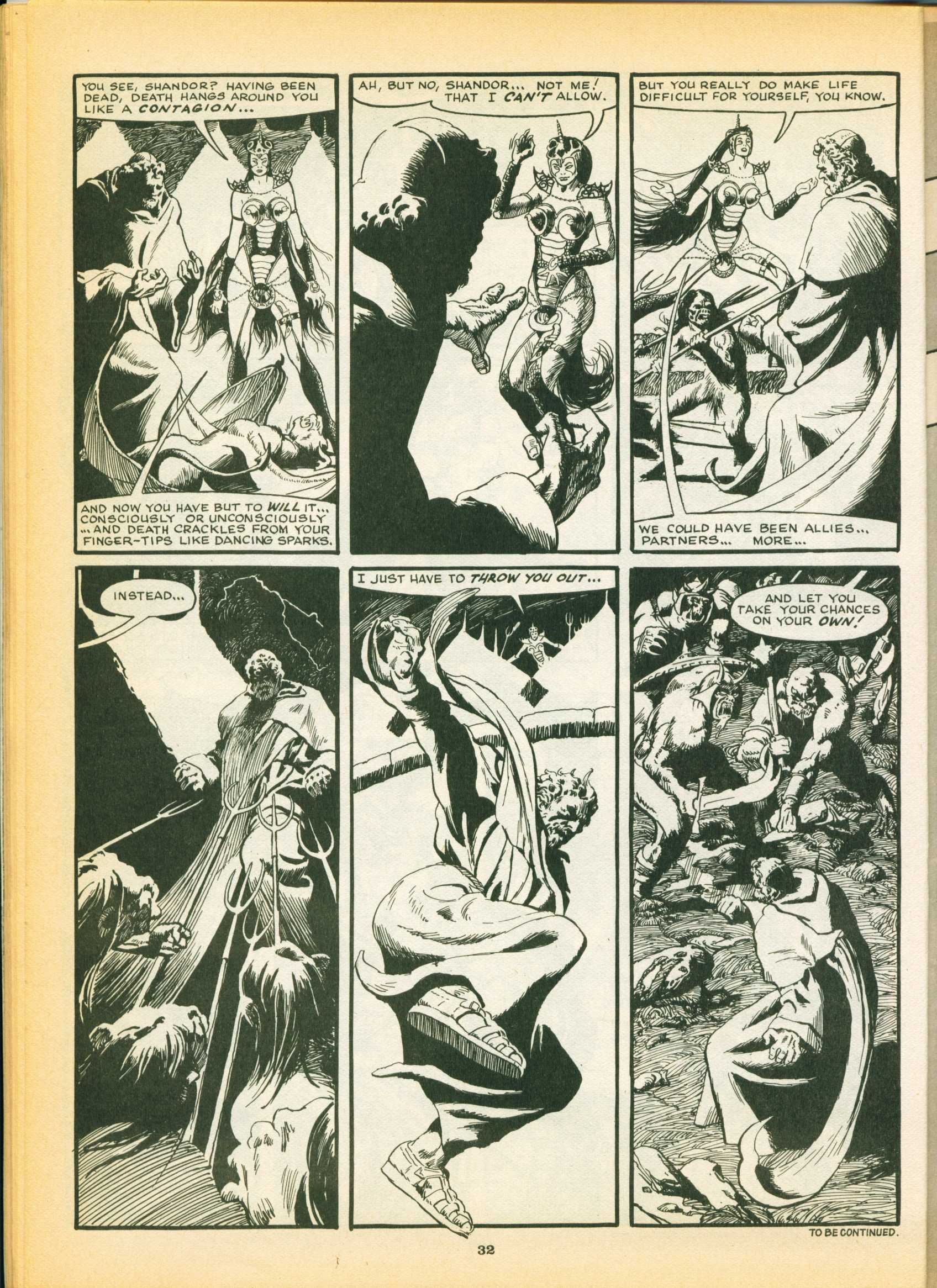 Read online Warrior comic -  Issue #7 - 32