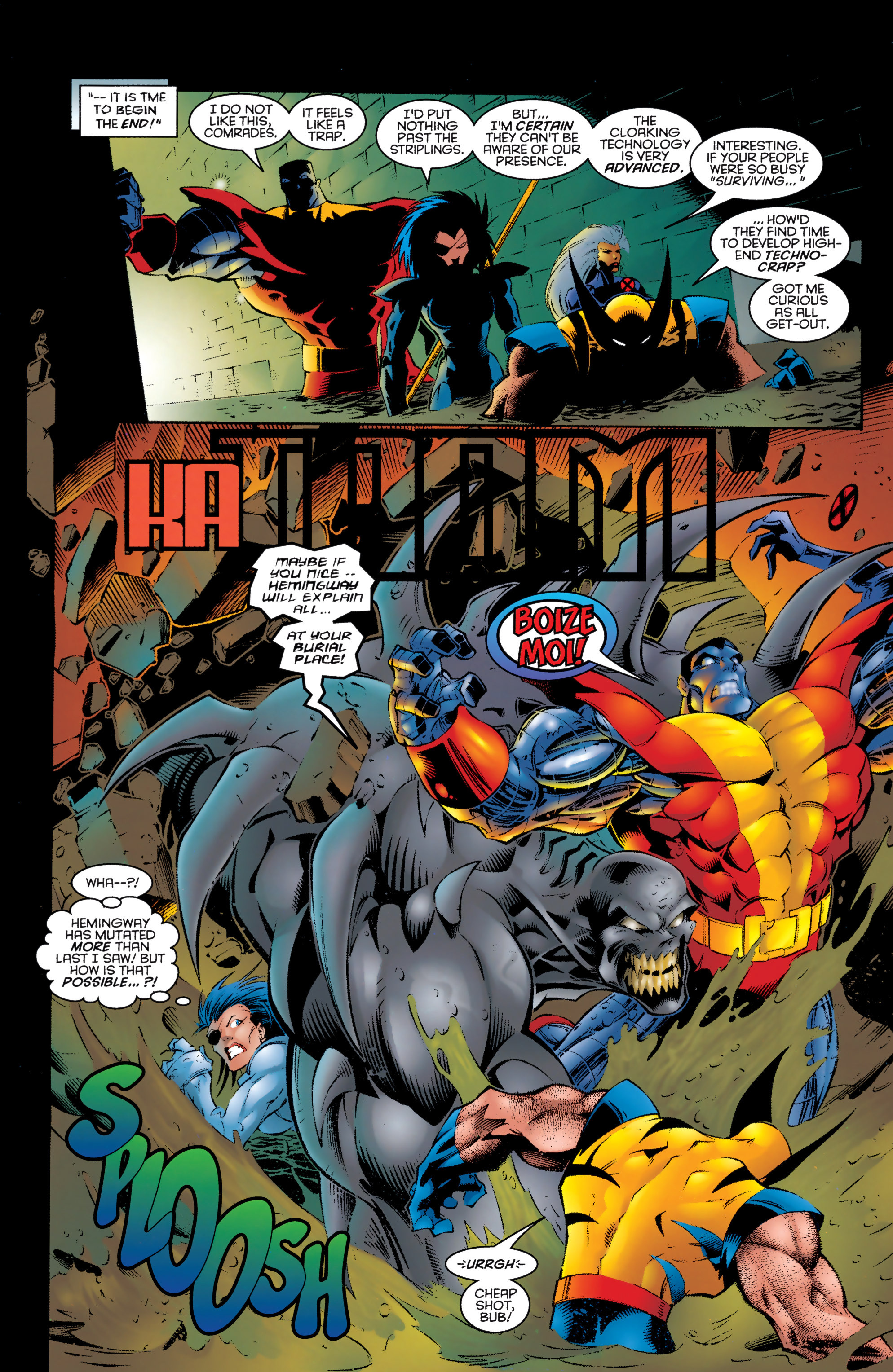 Read online Uncanny X-Men (1963) comic -  Issue #325 - 23