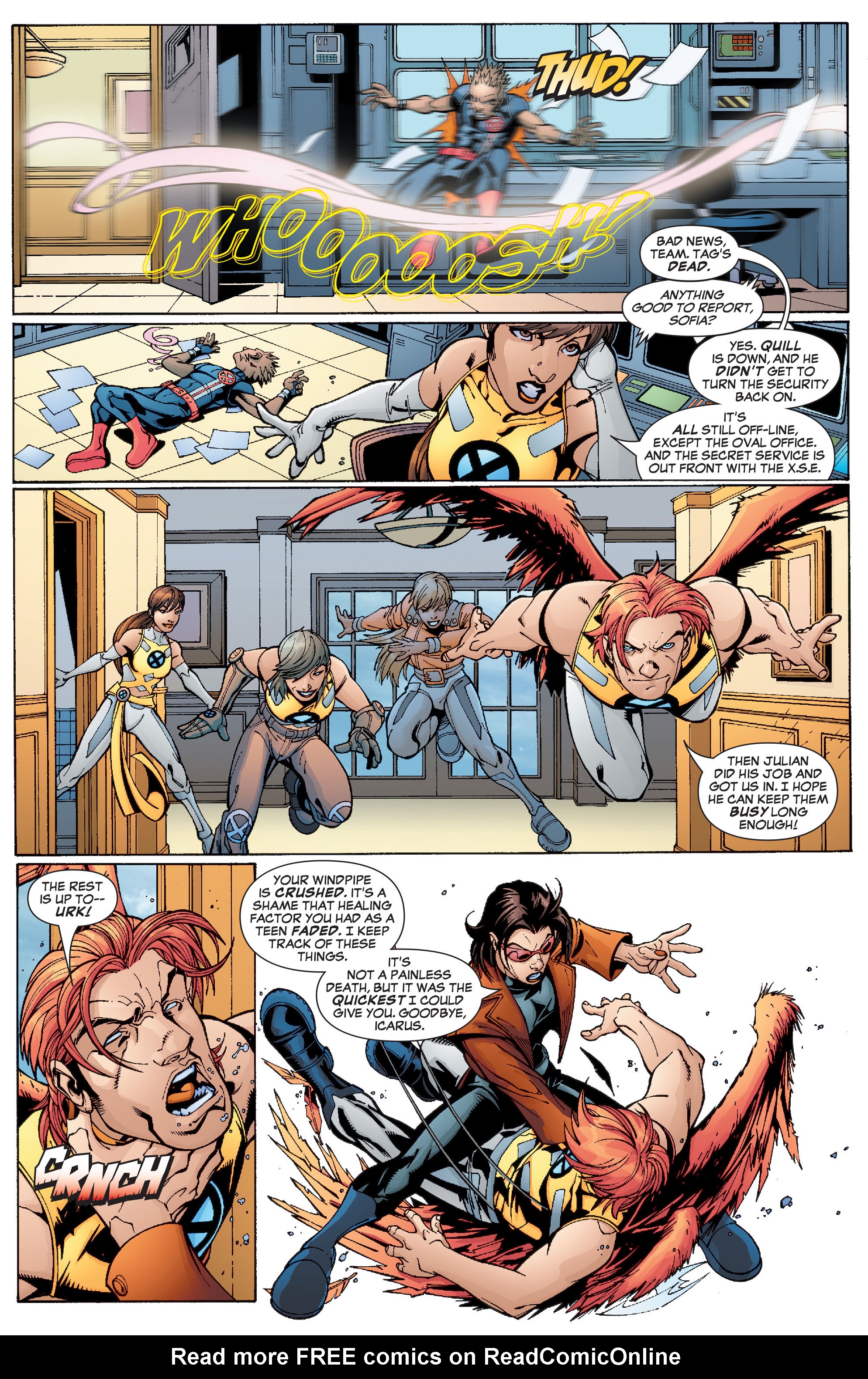 Read online New X-Men (2004) comic -  Issue #11 - 17