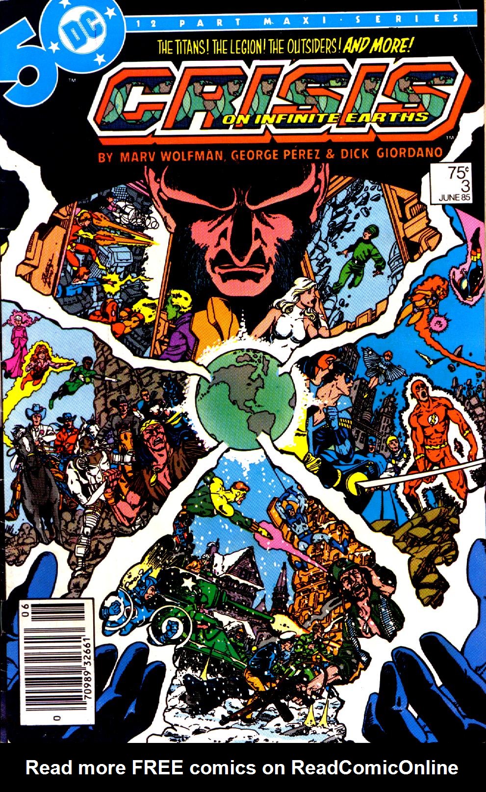 Read online Crisis on Infinite Earths (1985) comic -  Issue #3 - 1