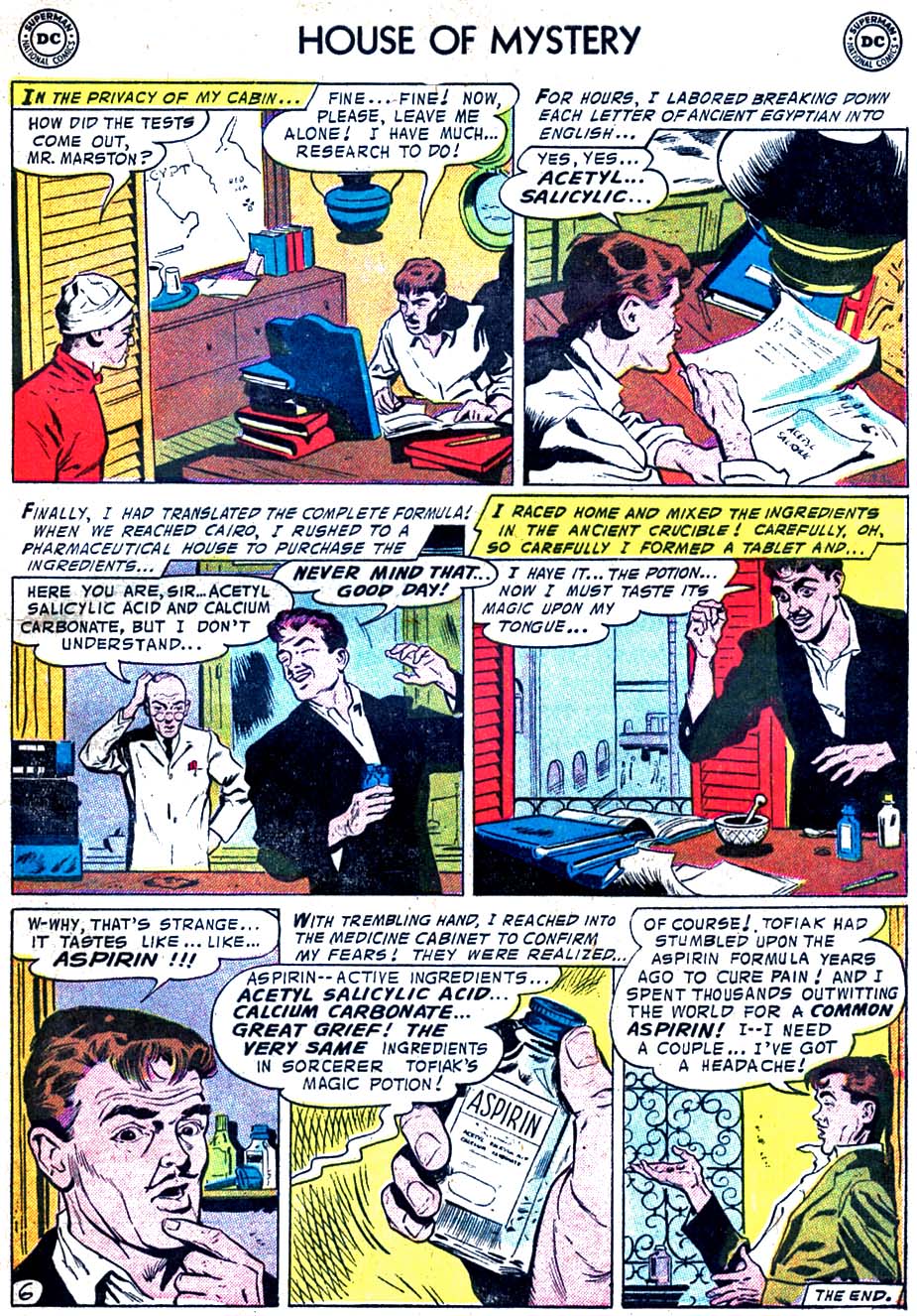 Read online House of Mystery (1951) comic -  Issue #53 - 33