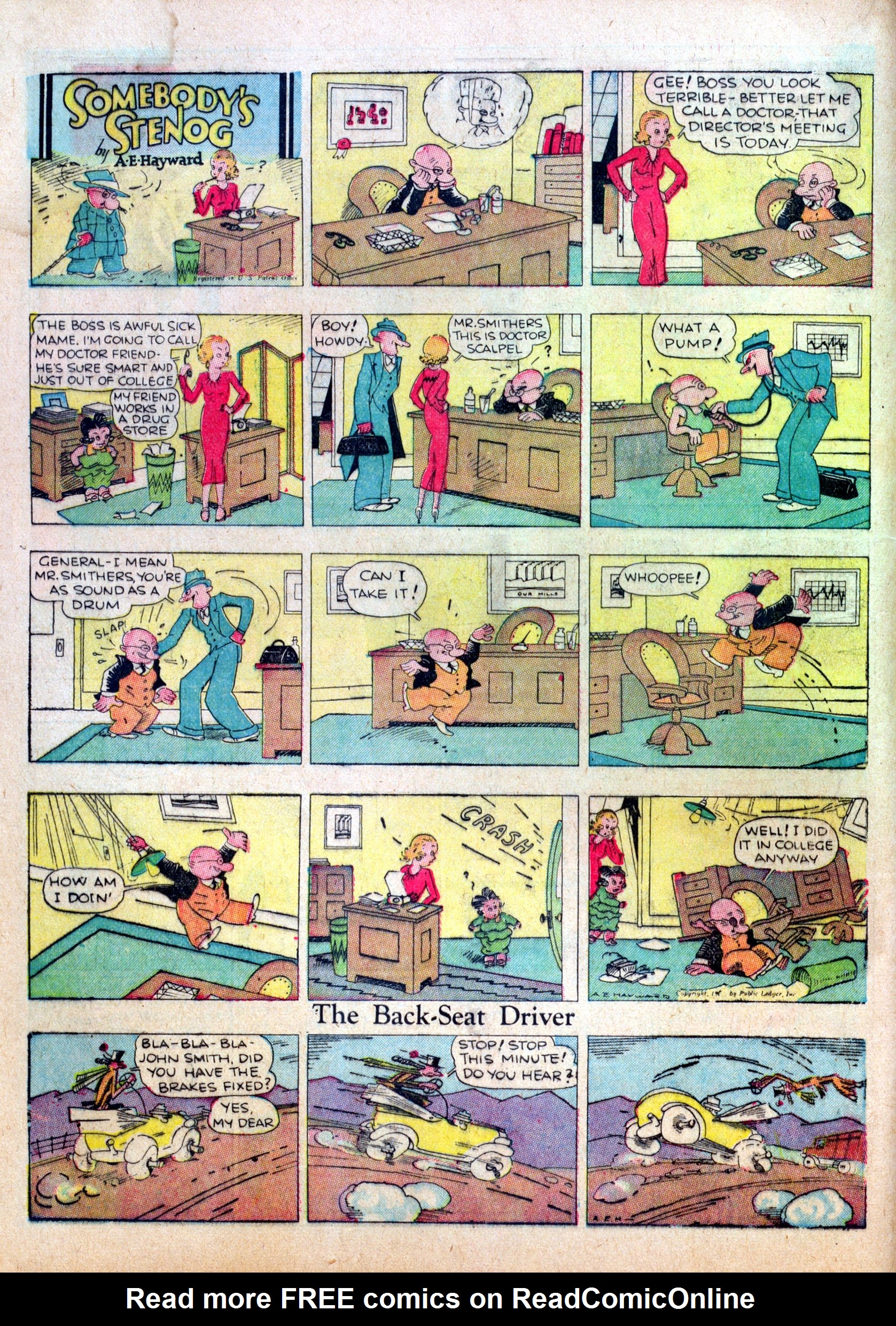 Read online Famous Funnies comic -  Issue #14 - 22