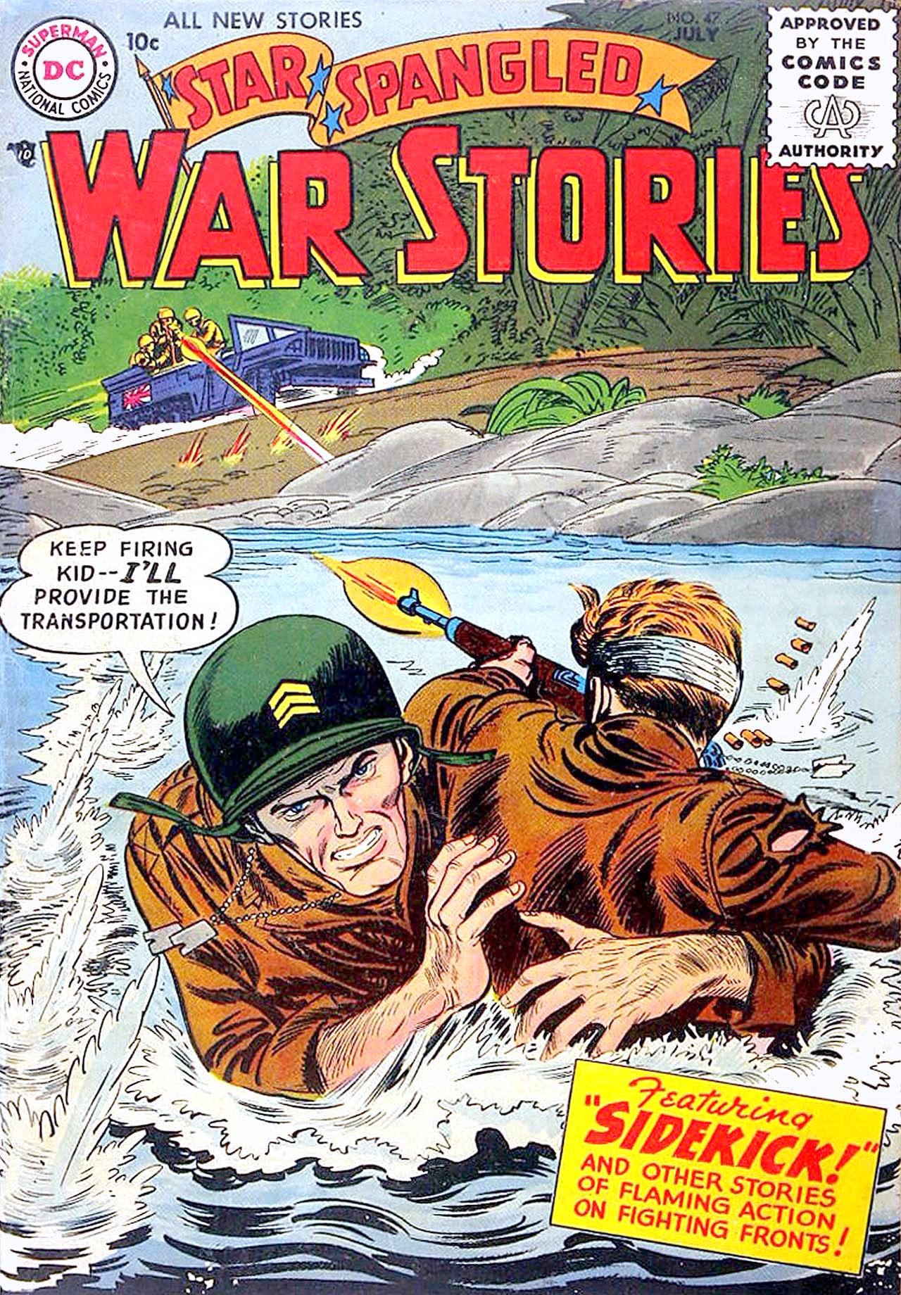 Star Spangled War Stories (1952) issue 47 - Page 1