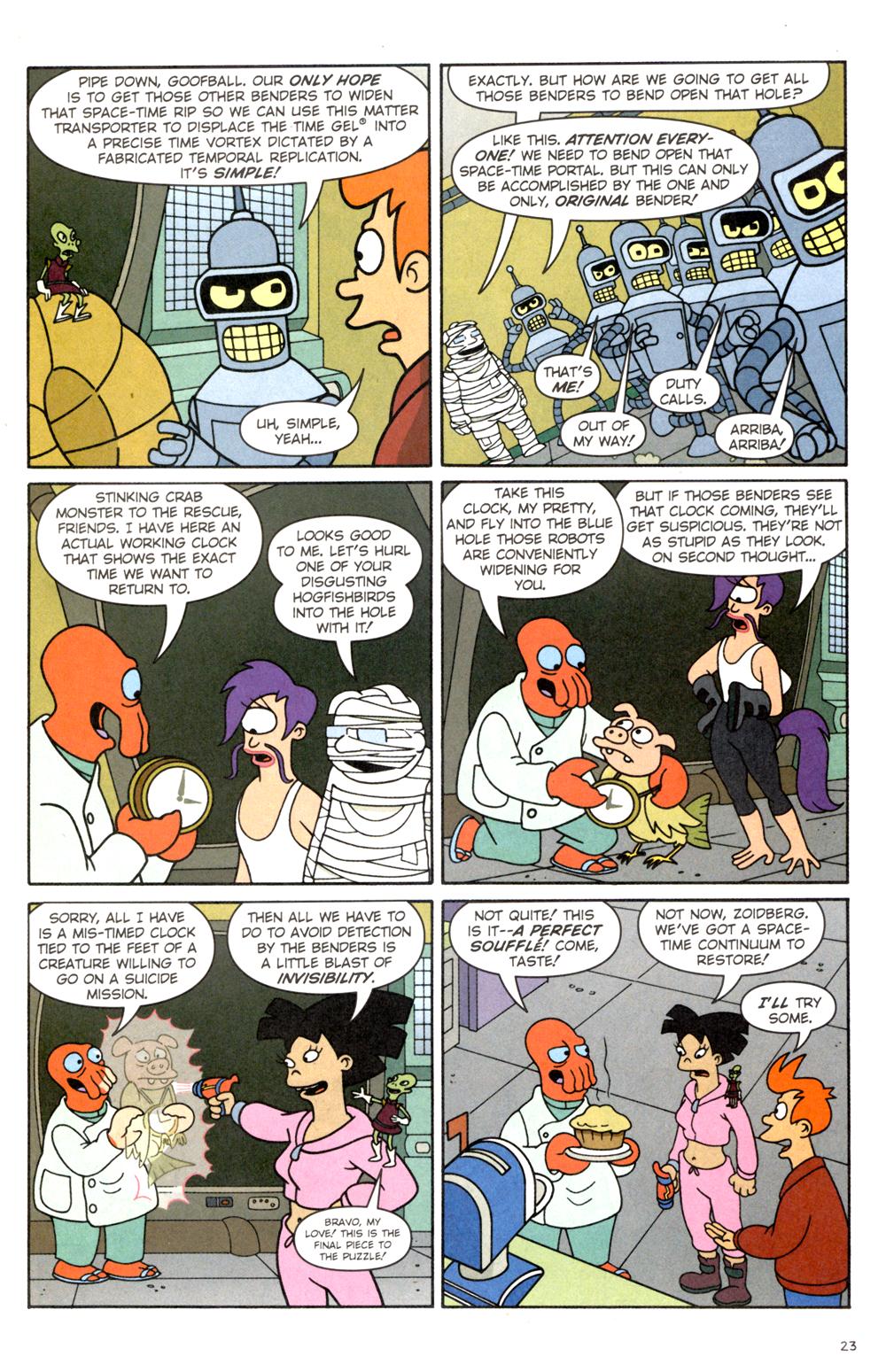 Read online Futurama Comics comic -  Issue #14 - 24