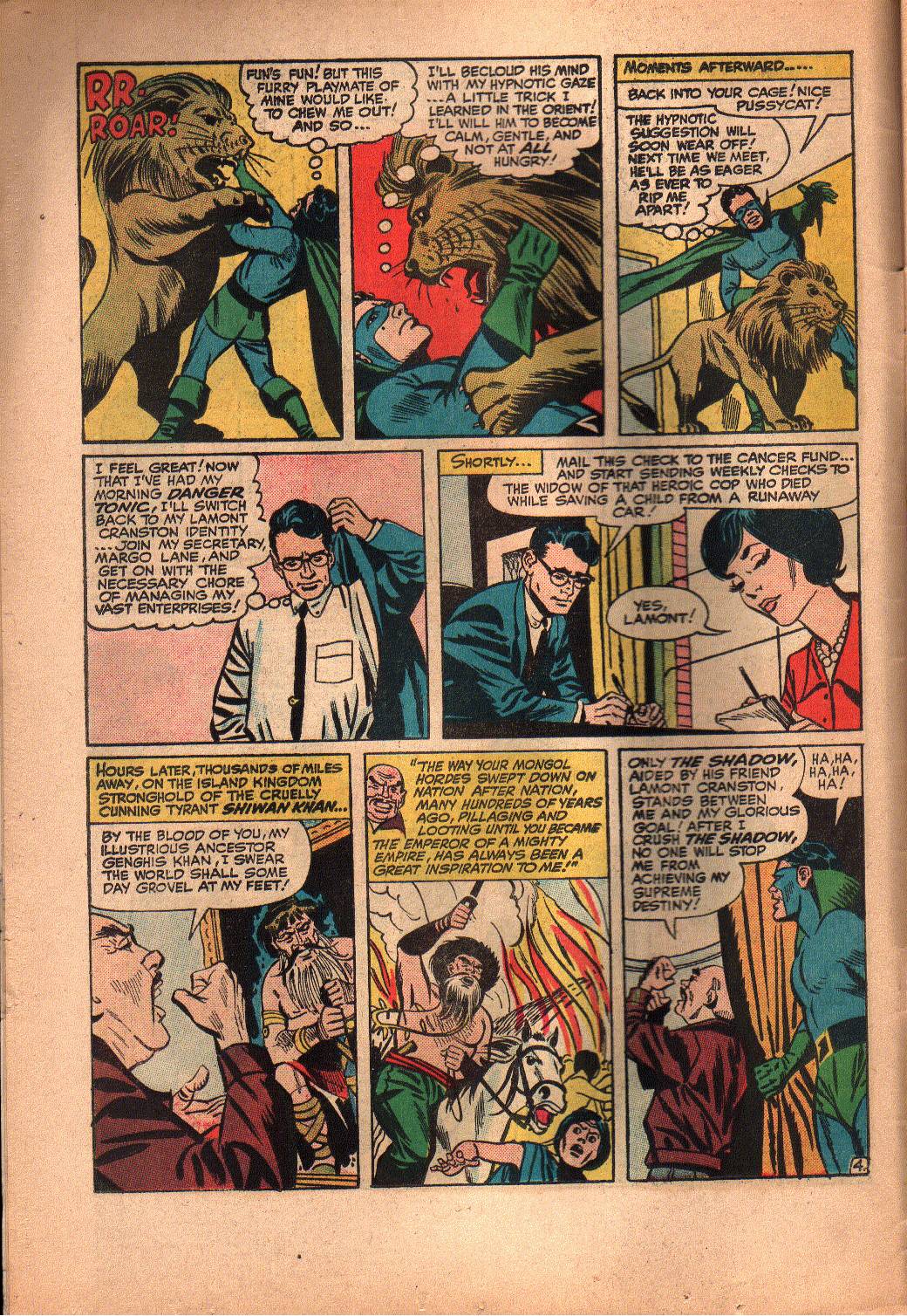 Read online The Shadow (1964) comic -  Issue #5 - 5