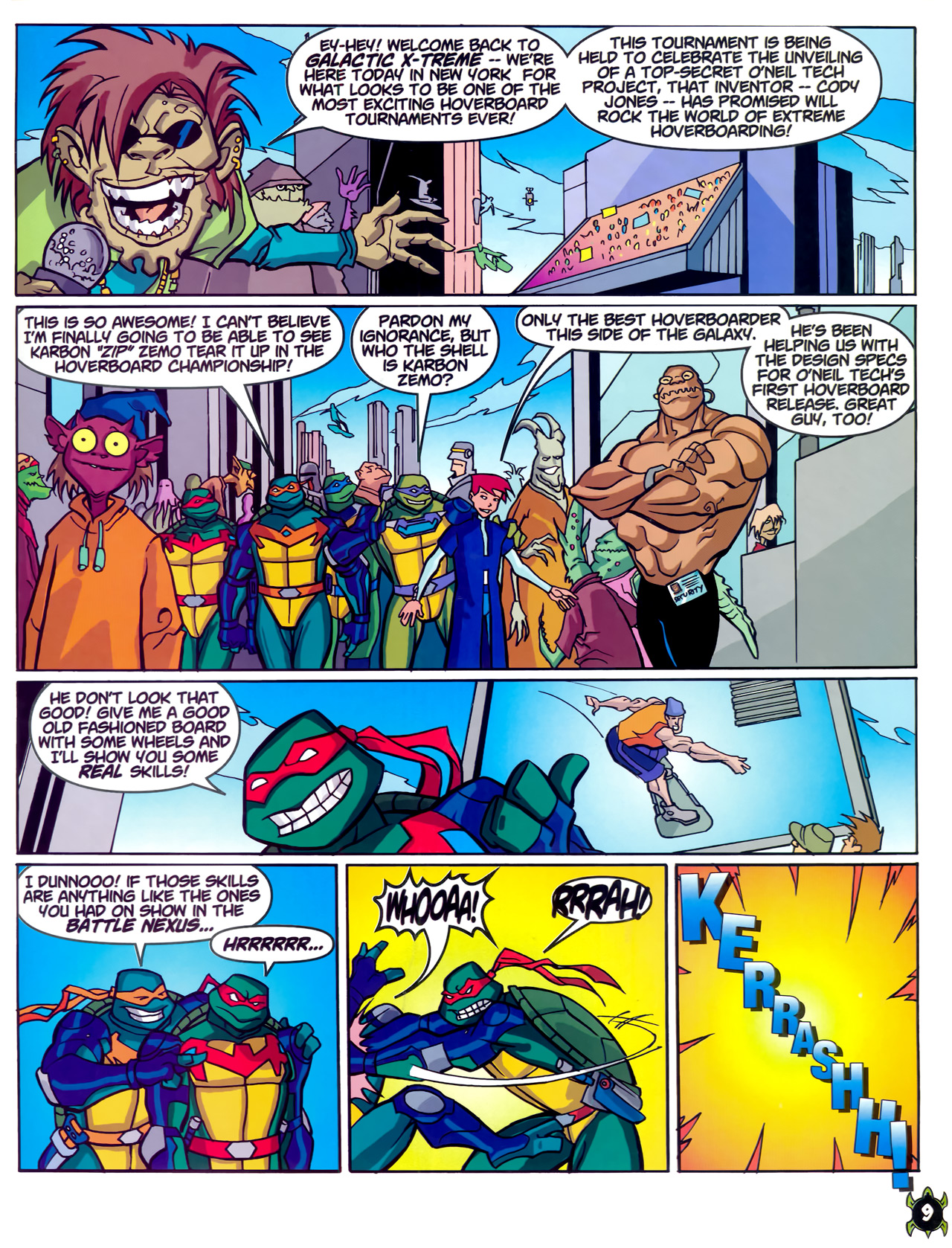 Read online Teenage Mutant Ninja Turtles Comic comic -  Issue #1 - 7