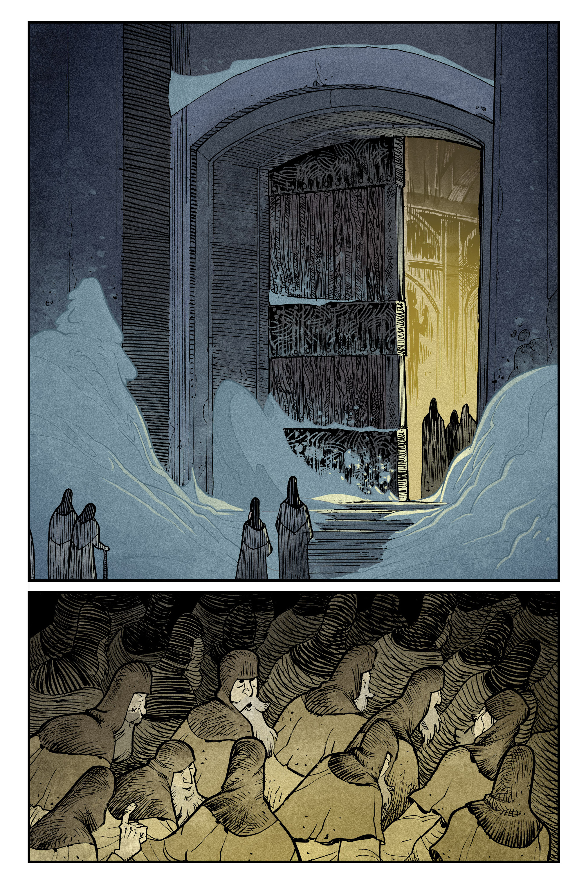 Read online Green Monk: Blood of the Martyrs comic -  Issue # TPB - 73