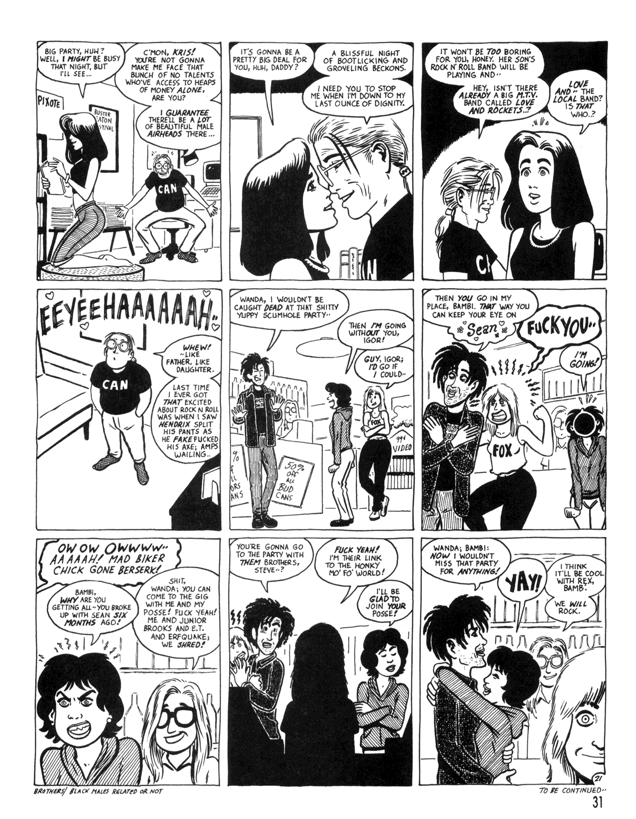Read online Love and Rockets (1982) comic -  Issue #33 - 33
