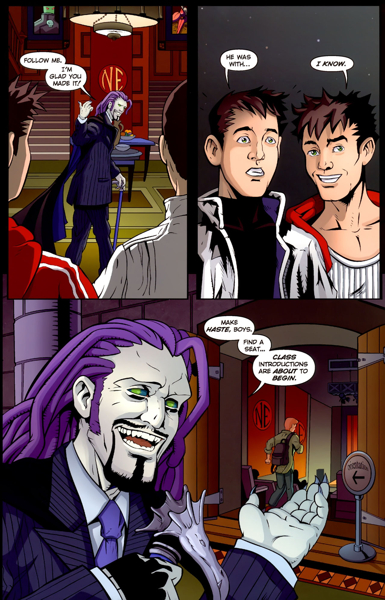 Read online Necessary Evil comic -  Issue #1 - 16