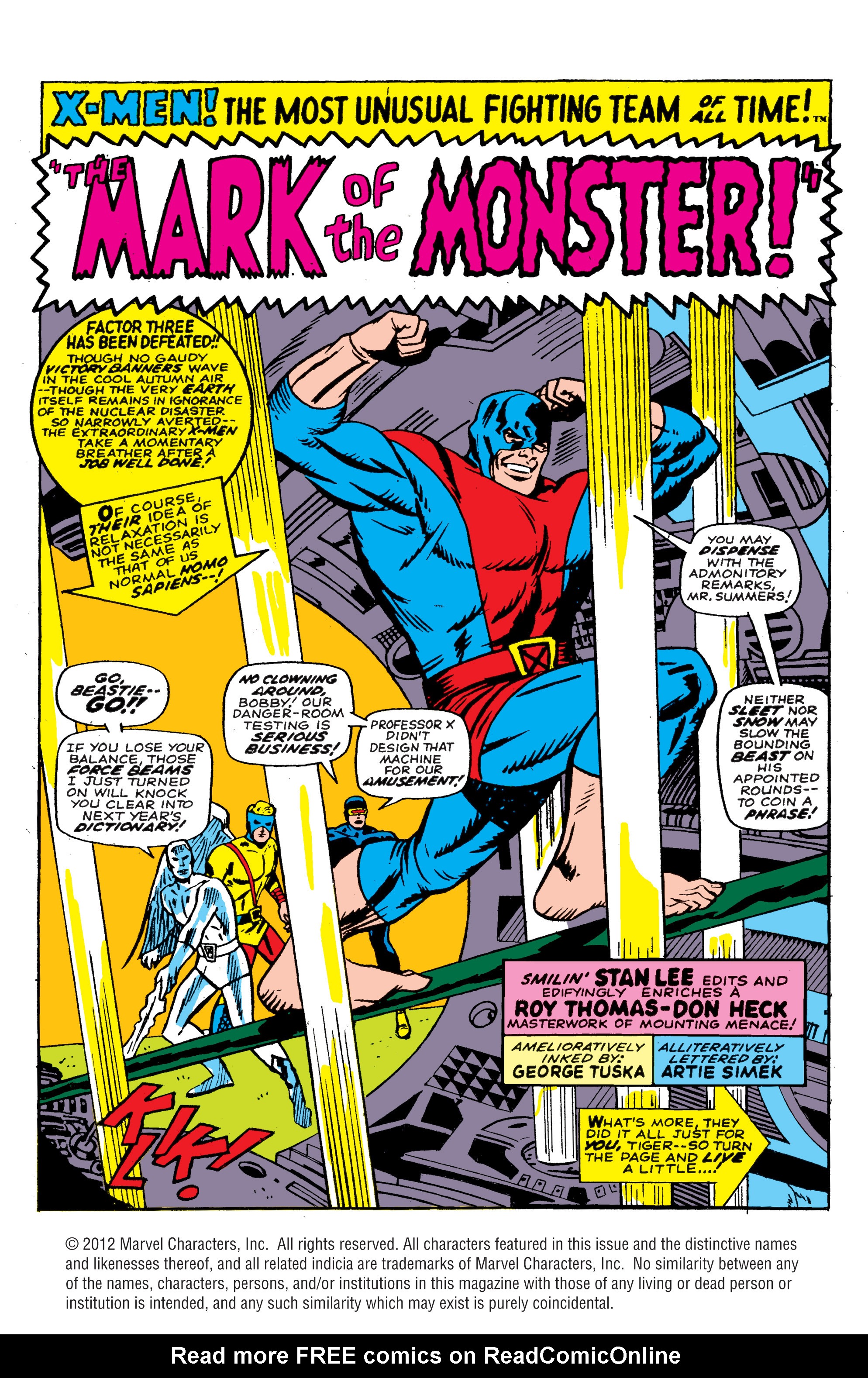 Read online Uncanny X-Men (1963) comic -  Issue #40 - 2