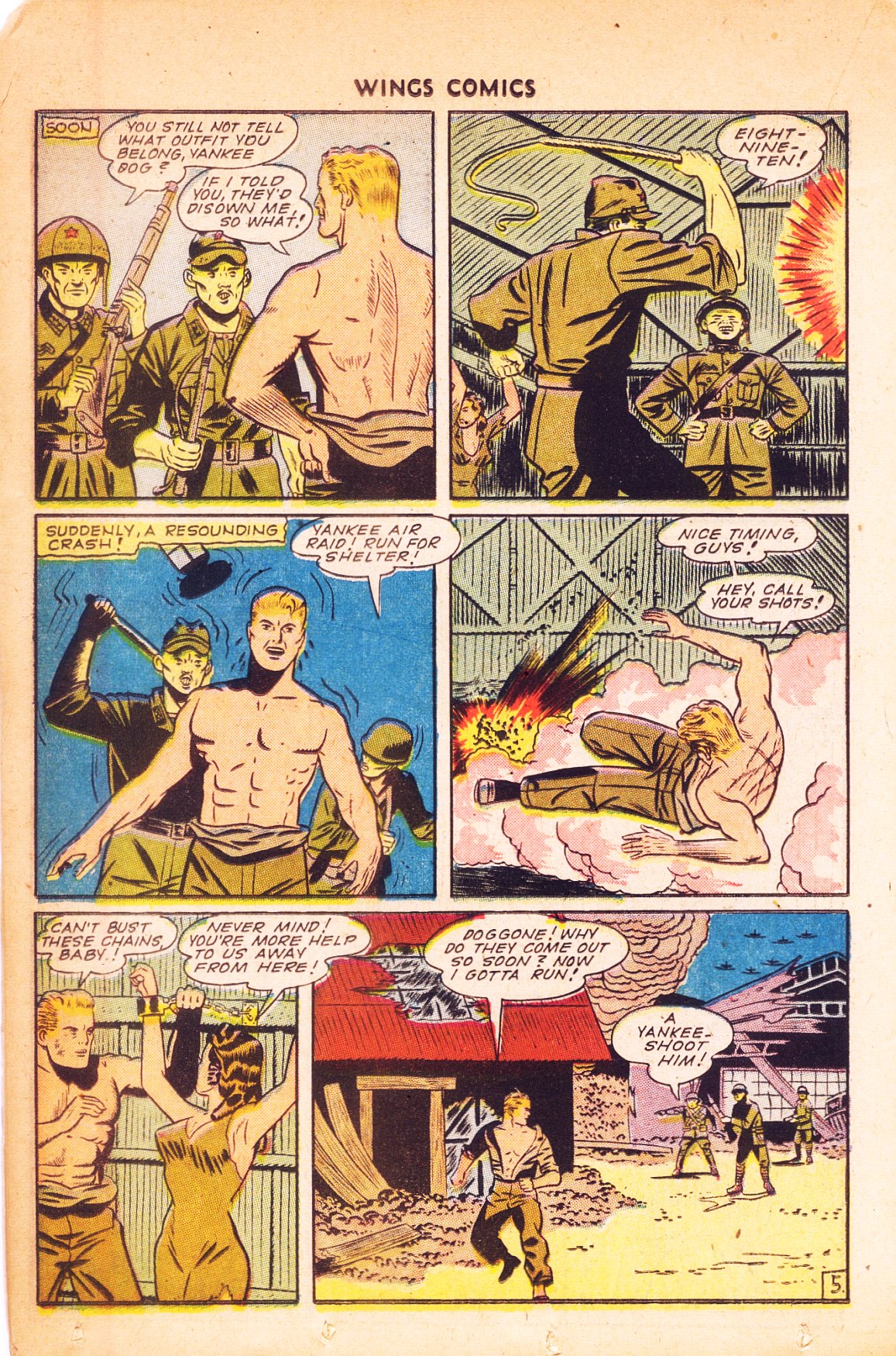 Read online Wings Comics comic -  Issue #55 - 34