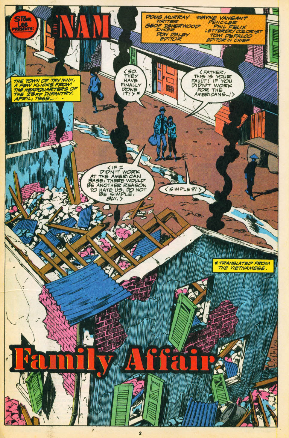 Read online The 'Nam comic -  Issue #39 - 3