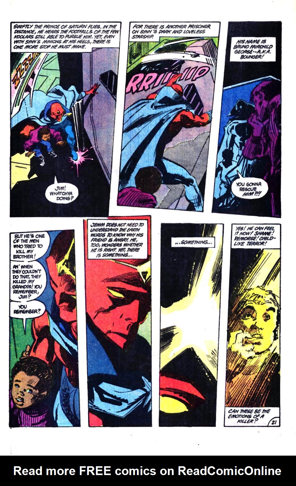 Read online Jemm, Son of Saturn comic -  Issue #5 - 22