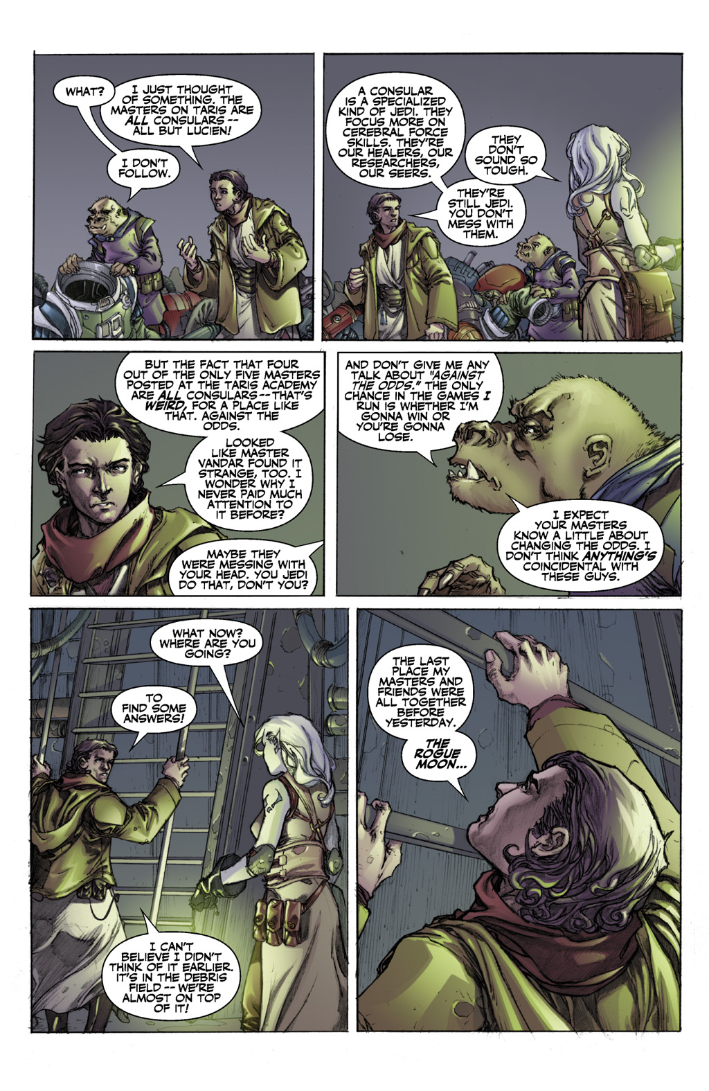 Read online Star Wars: Knights Of The Old Republic comic -  Issue #4 - 16