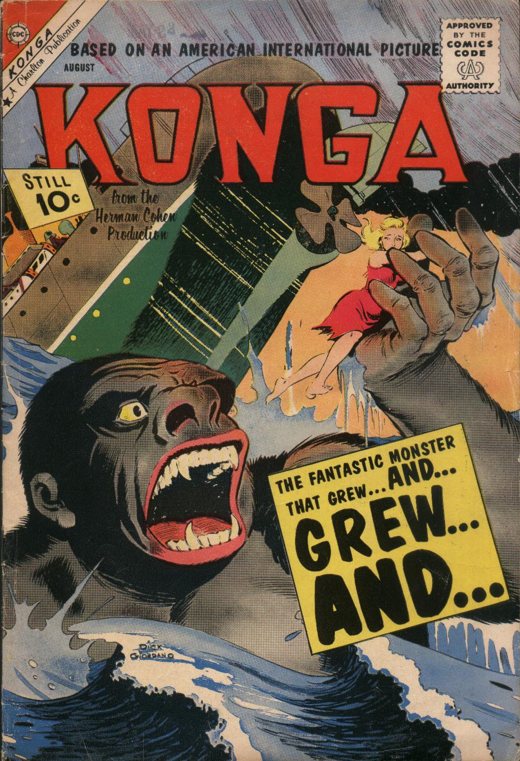 Read online Konga comic -  Issue #2 - 1