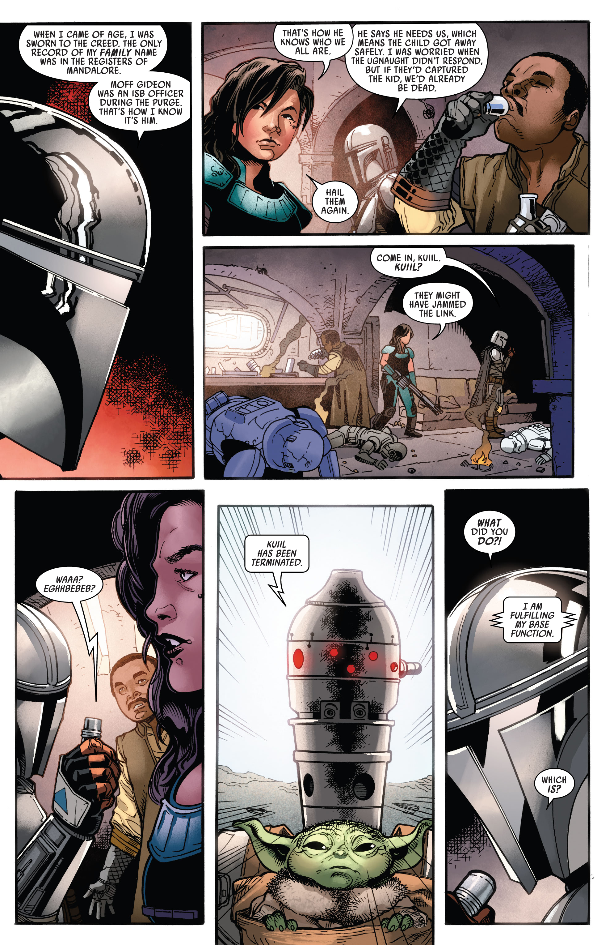Read online Star Wars: The Mandalorian comic -  Issue #8 - 11