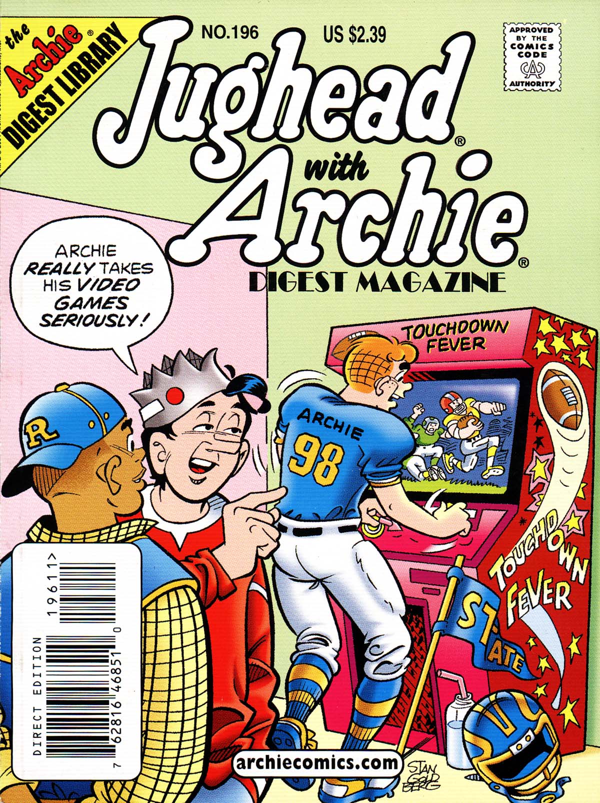 Read online Jughead with Archie Digest Magazine comic -  Issue #196 - 1