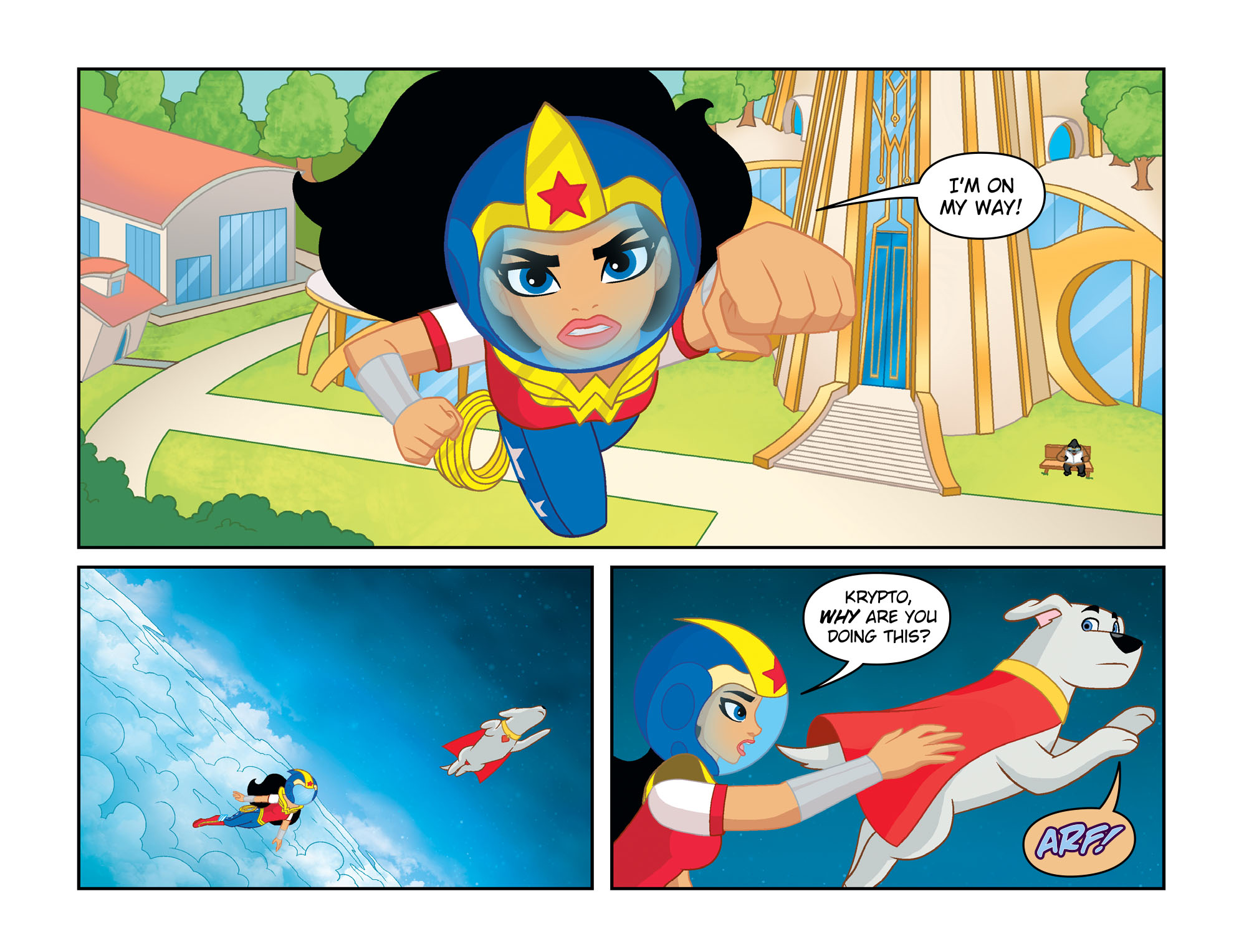 Read online DC Super Hero Girls: Spaced Out comic -  Issue #10 - 10