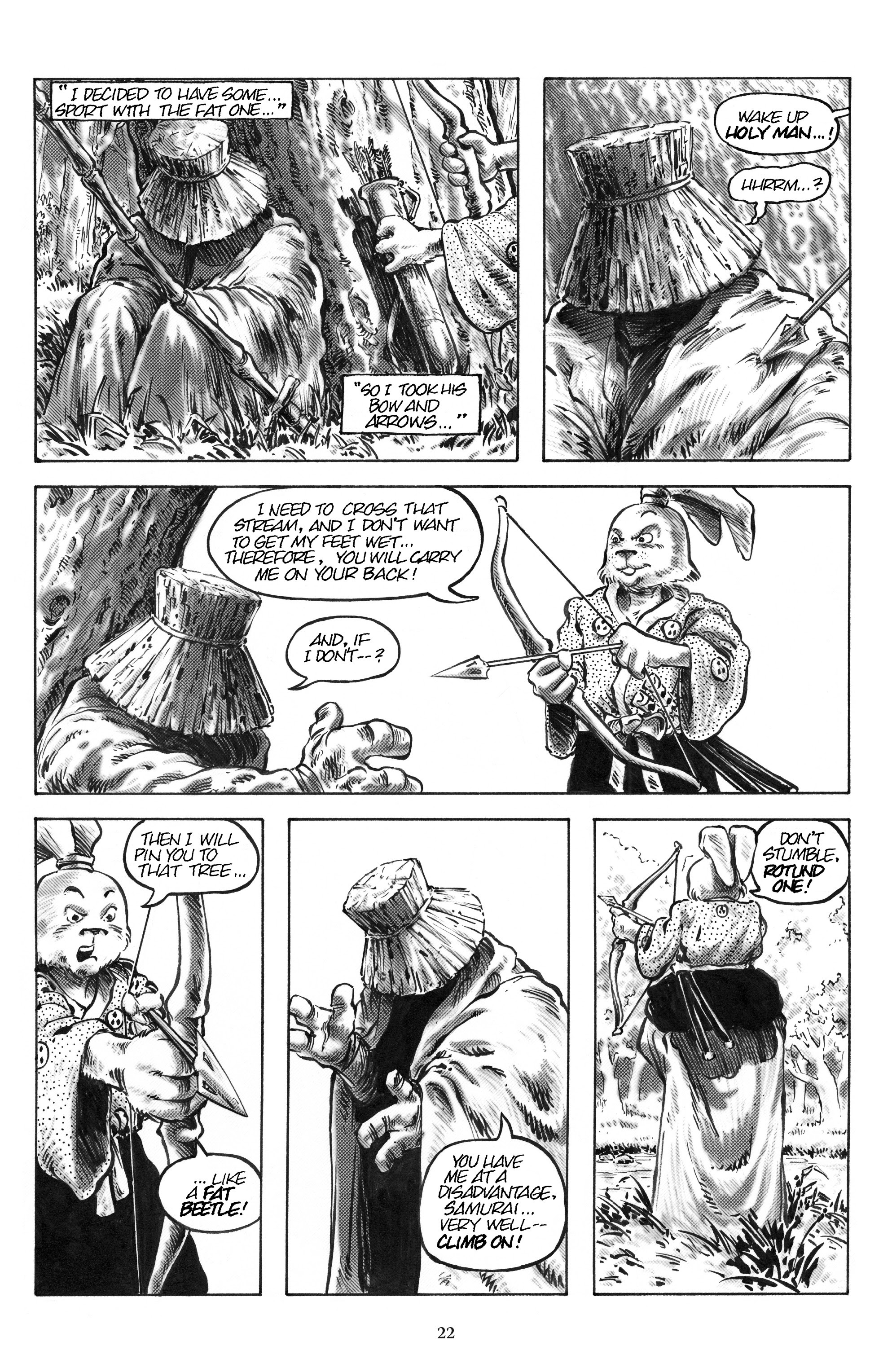 Read online Usagi Yojimbo/Teenage Mutant Ninja Turtles: The Complete Collection comic -  Issue # TPB (Part 1) - 19