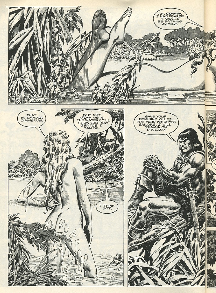 Read online The Savage Sword Of Conan comic -  Issue #138 - 32