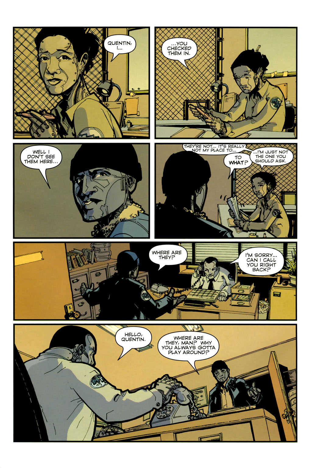 Read online NYC Mech: beta LOVE comic -  Issue #3 - 13