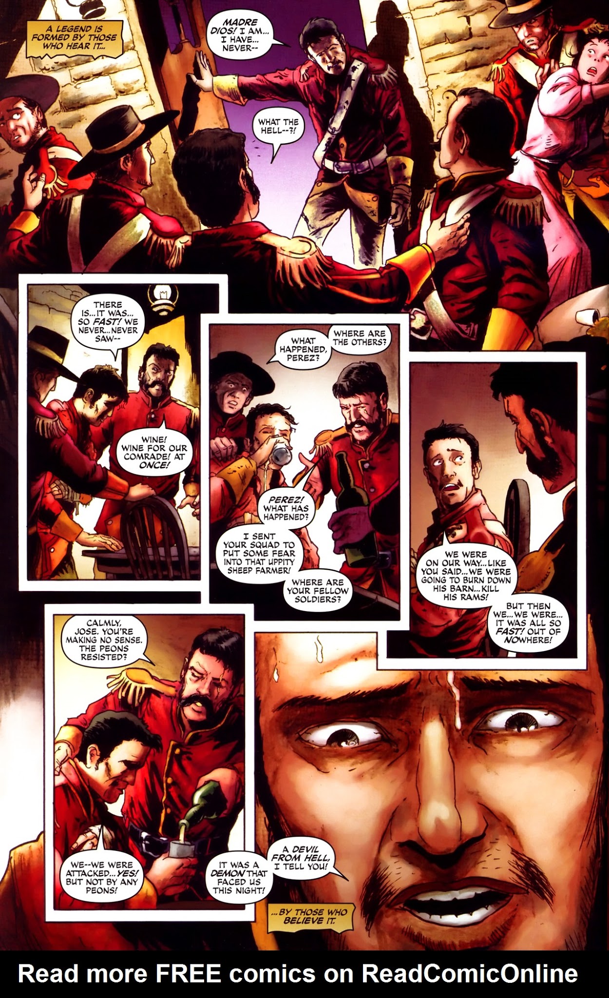 Read online Zorro (2008) comic -  Issue #1 - 7