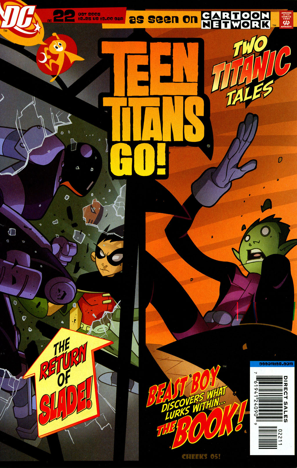 Read online Teen Titans Go! (2003) comic -  Issue #22 - 1
