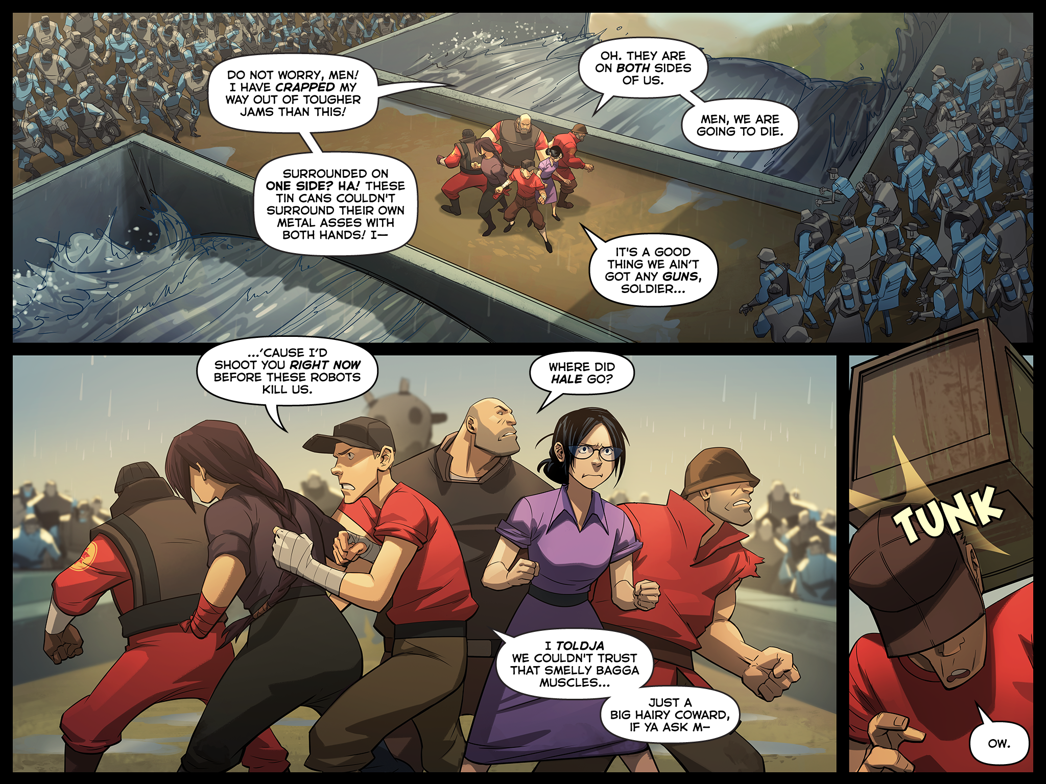 Read online Team Fortress 2 comic -  Issue #6 - 49