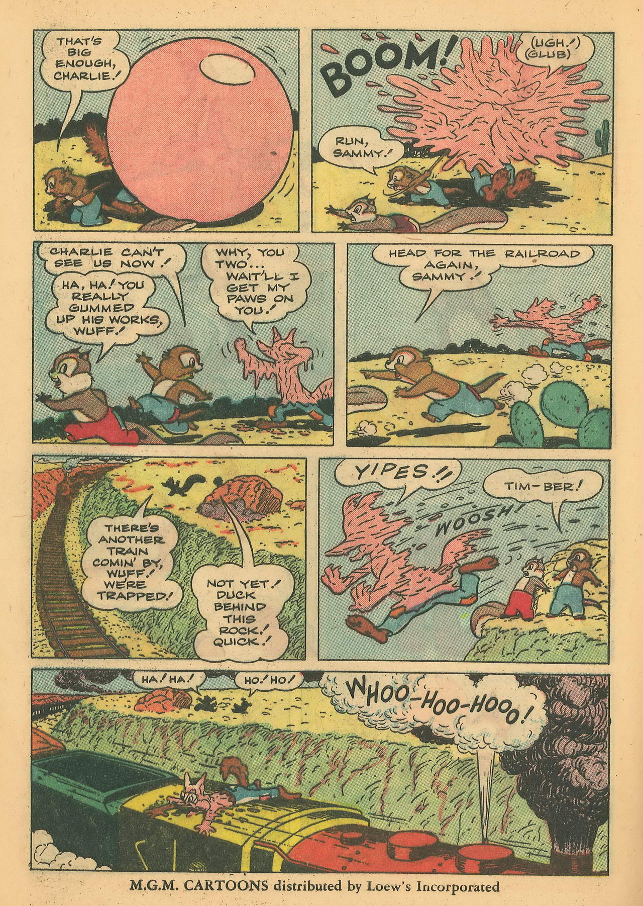 Read online Tom & Jerry Comics comic -  Issue #73 - 36