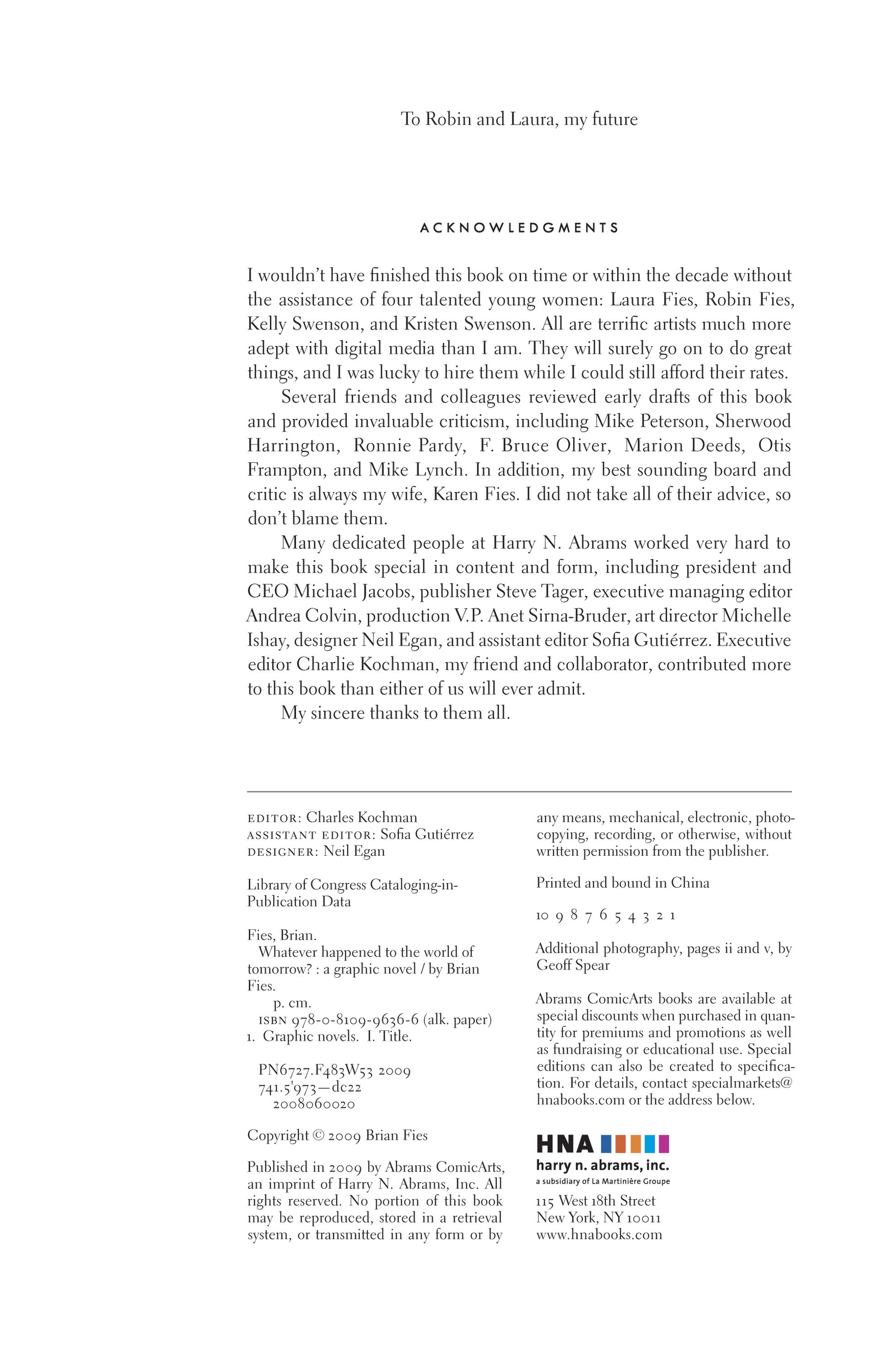 Read online Whatever Happened to the World of Tomorrow? comic -  Issue # TPB (Part 1) - 6