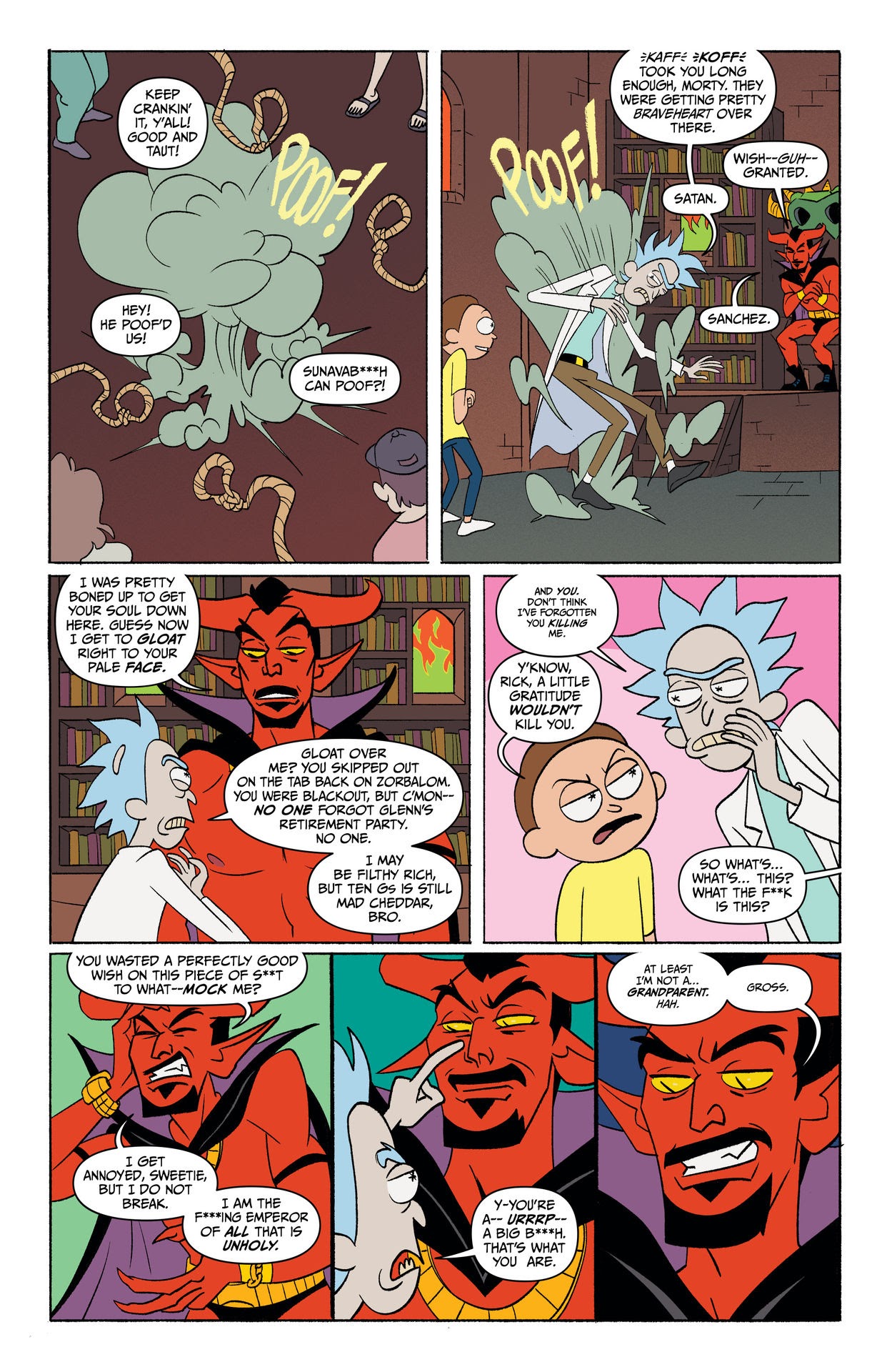 Read online Rick and Morty: Go to Hell comic -  Issue #5 - 18