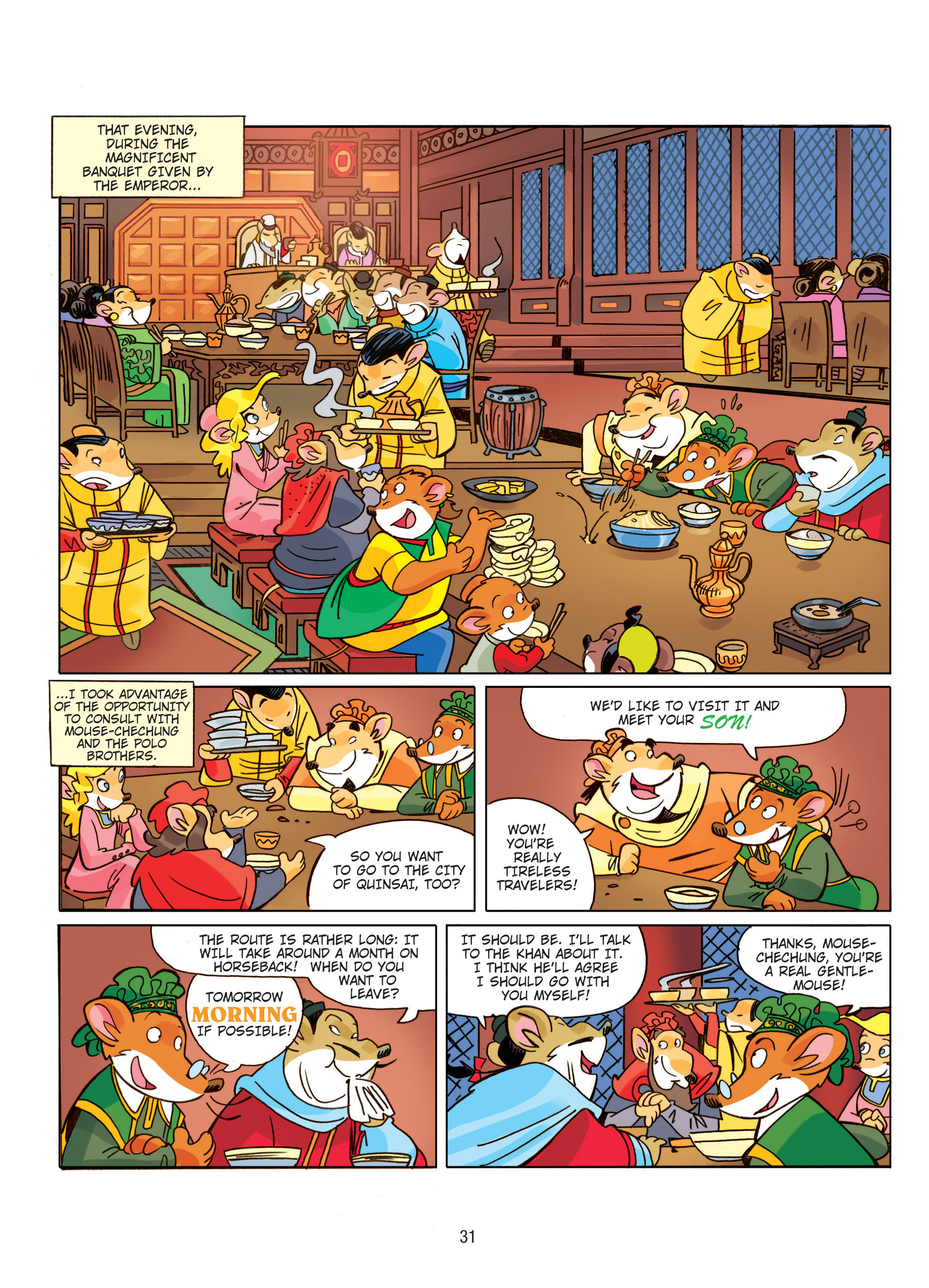 Read online Geronimo Stilton comic -  Issue # TPB 4 - 32